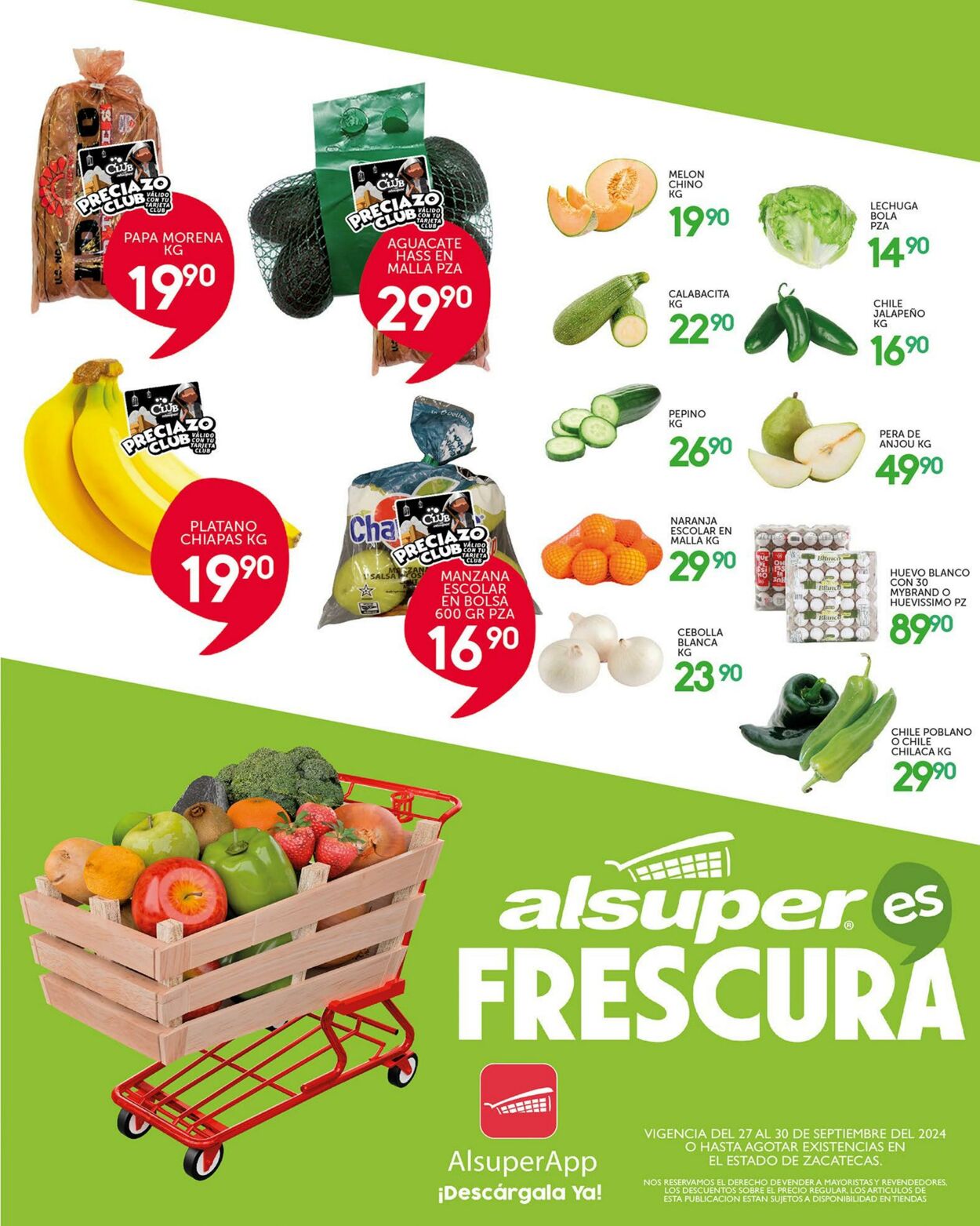 Catálogo Alsuper 27.09.2024 - 30.09.2024