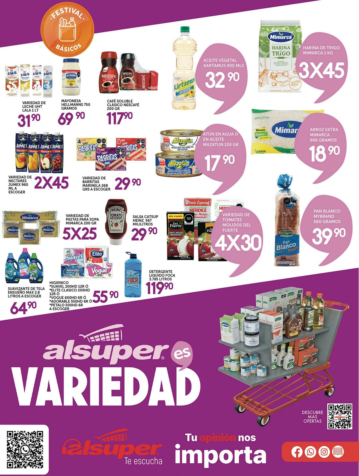 Catálogo Alsuper 04.10.2024 - 07.10.2024