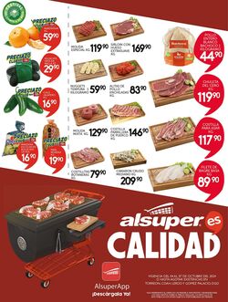 Catálogo Alsuper 04.10.2024 - 07.10.2024