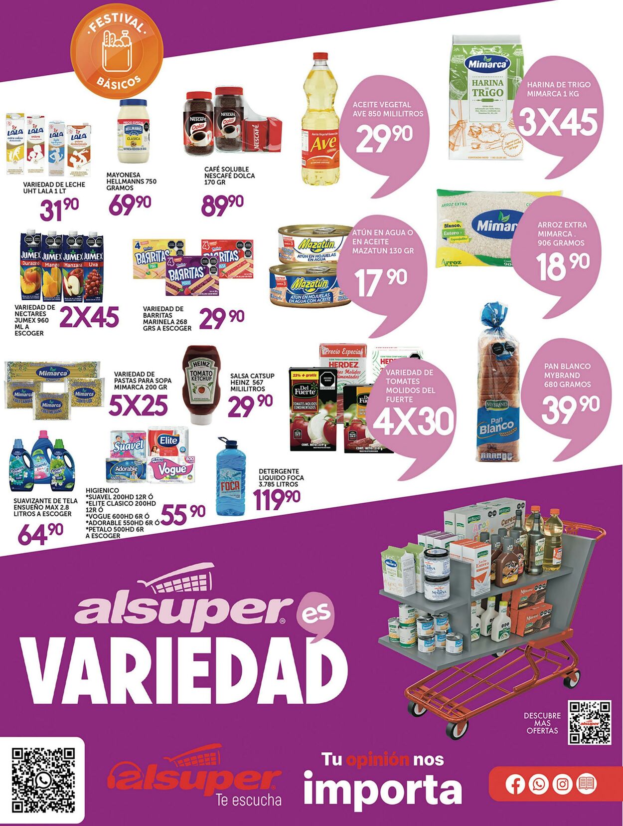 Catálogo Alsuper 04.10.2024 - 07.10.2024