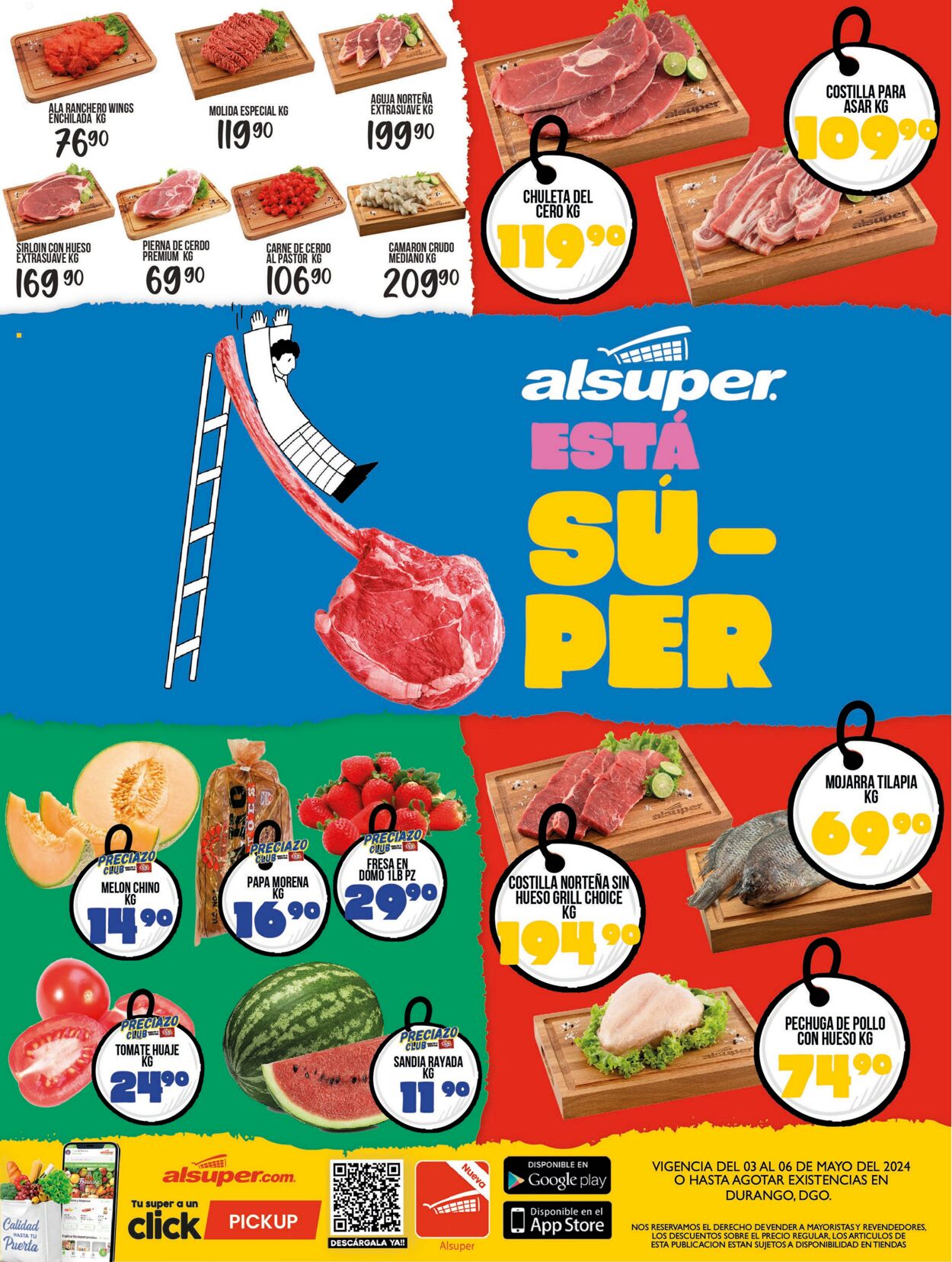 Catálogo Alsuper 03.05.2024 - 06.05.2024