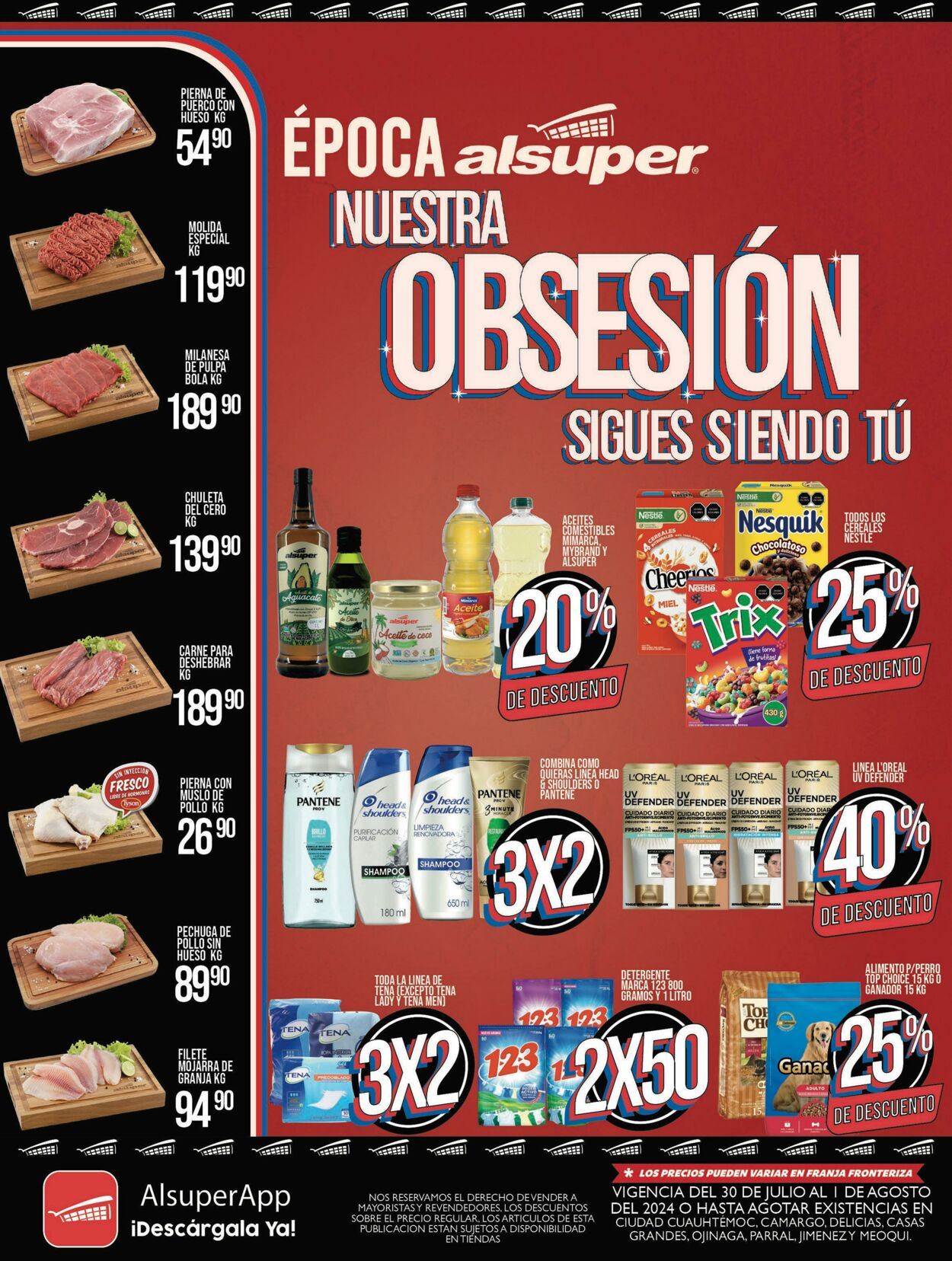 Catálogo Alsuper 30.07.2024 - 01.08.2024