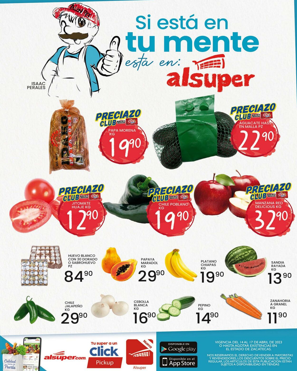 Catálogo Alsuper 14.04.2023 - 17.04.2023