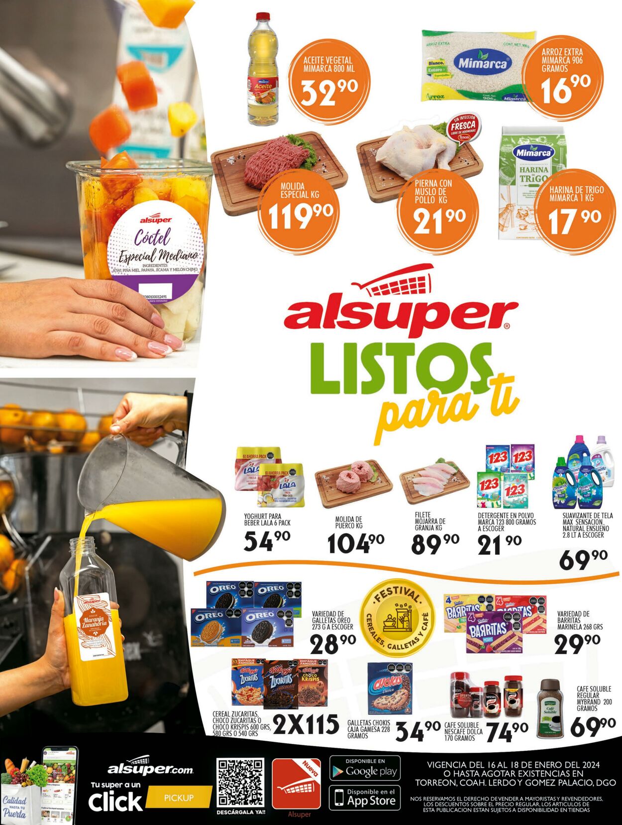 Catálogo Alsuper 16.01.2024 - 18.01.2024