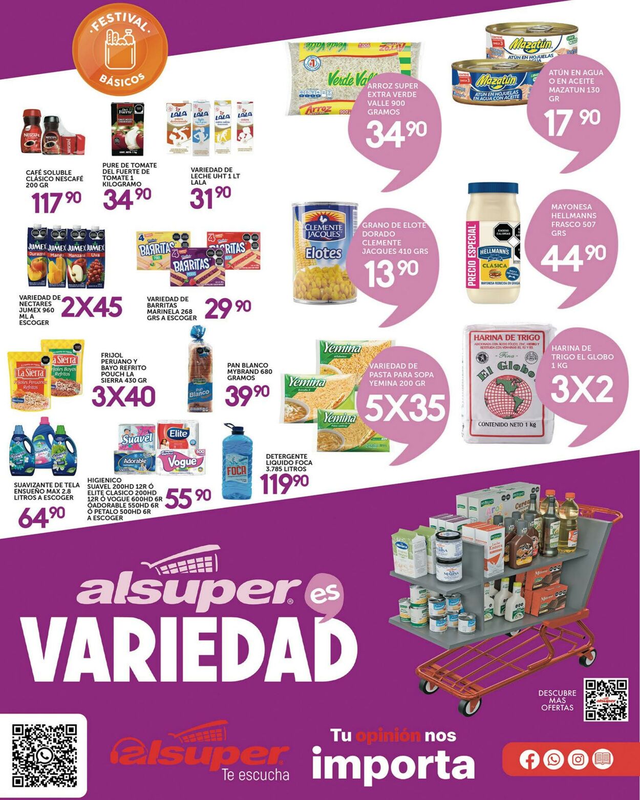 Catálogo Alsuper 01.10.2024 - 03.10.2024