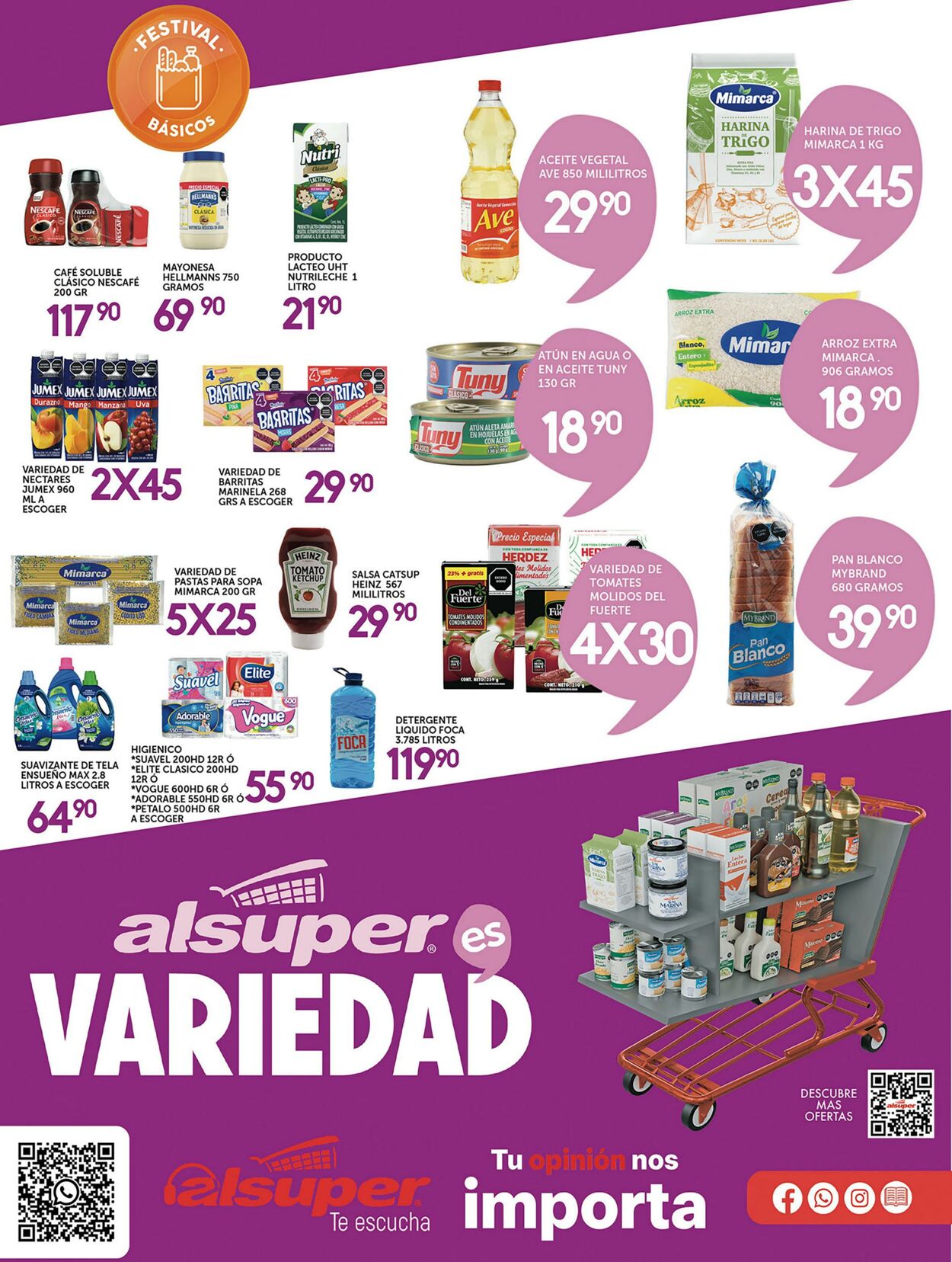 Catálogo Alsuper 04.10.2024 - 07.10.2024