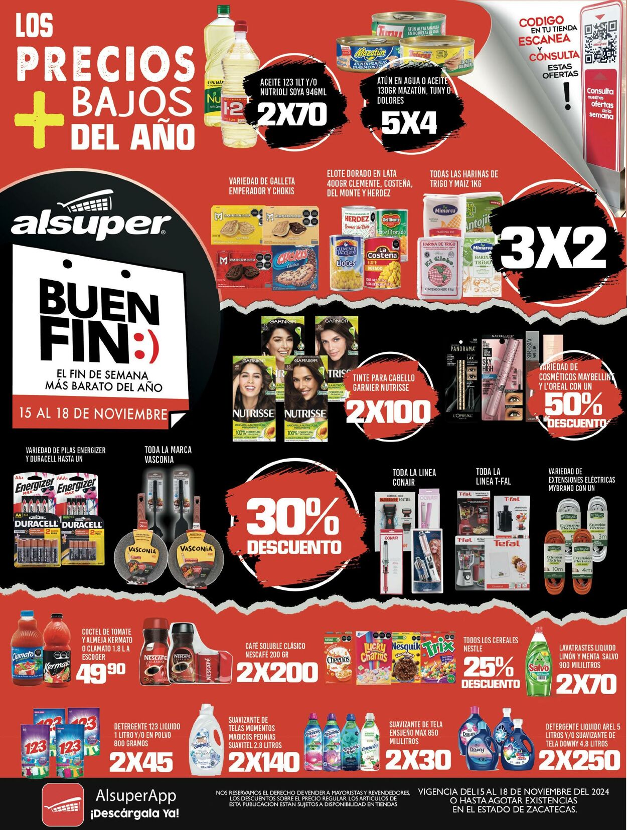 Catálogo Alsuper 15.11.2024 - 18.11.2024