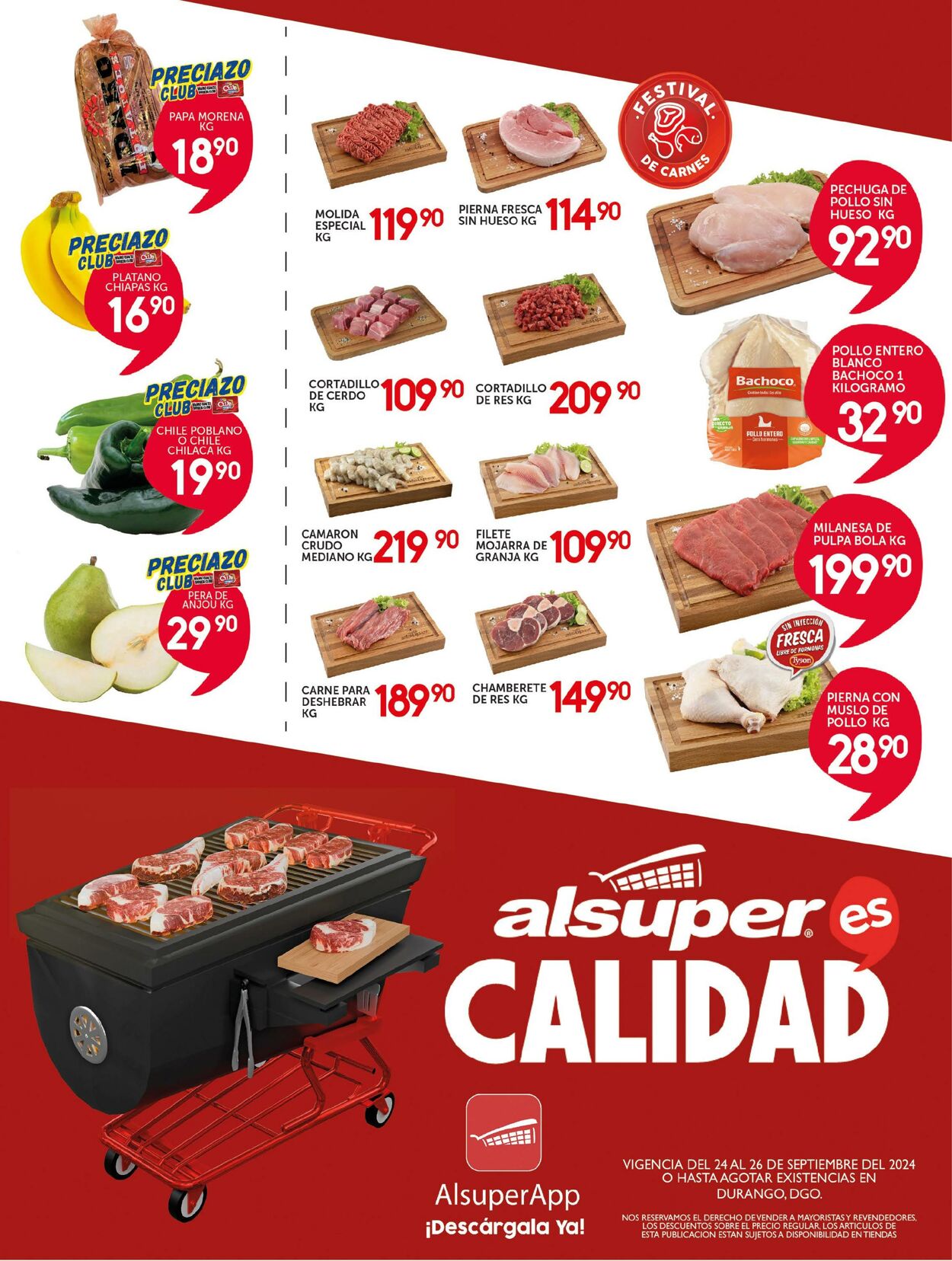 Catálogo Alsuper 24.09.2024 - 26.09.2024