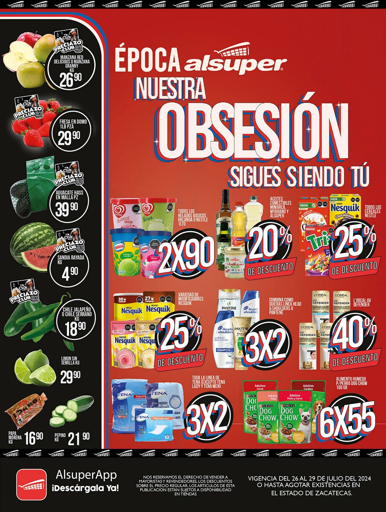 Catálogo Alsuper 26.07.2024 - 29.07.2024