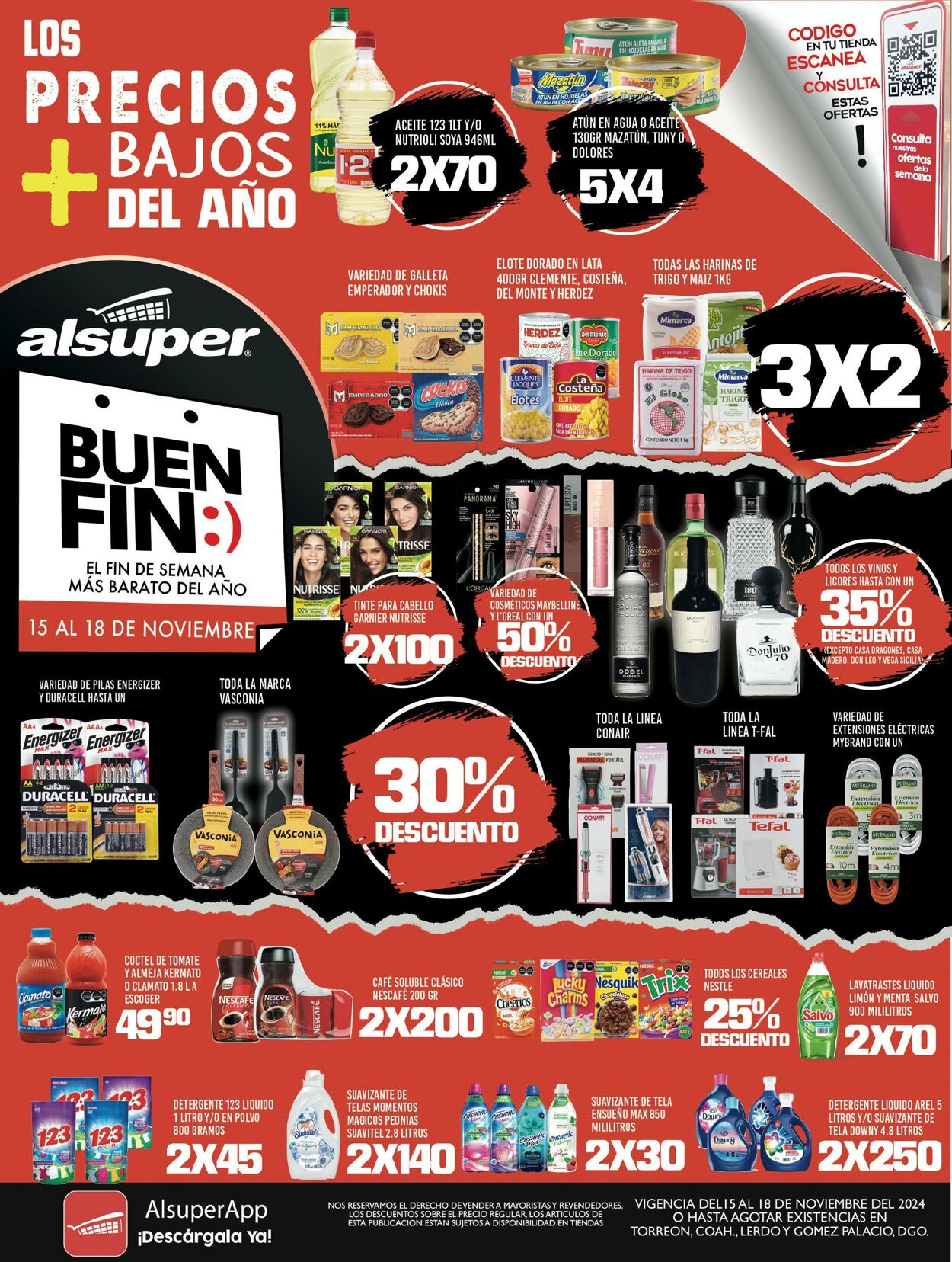 Catálogo Alsuper 15.11.2024 - 18.11.2024