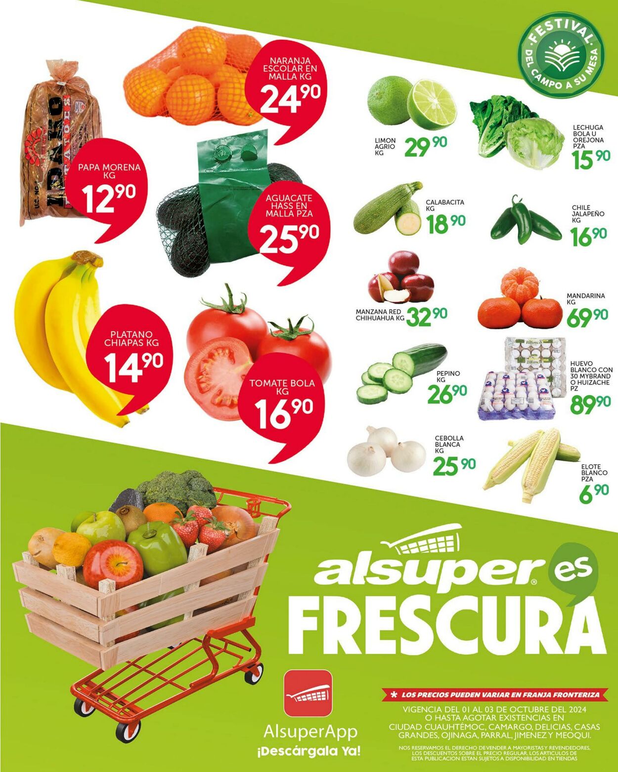 Catálogo Alsuper 01.10.2024 - 03.10.2024