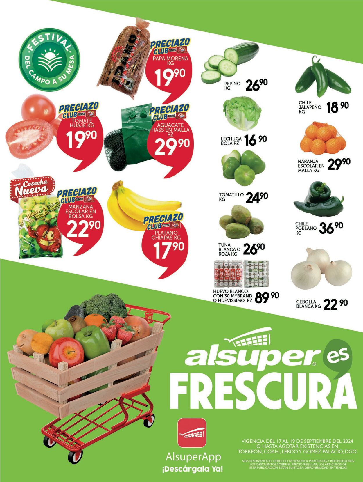 Catálogo Alsuper 17.09.2024 - 19.09.2024