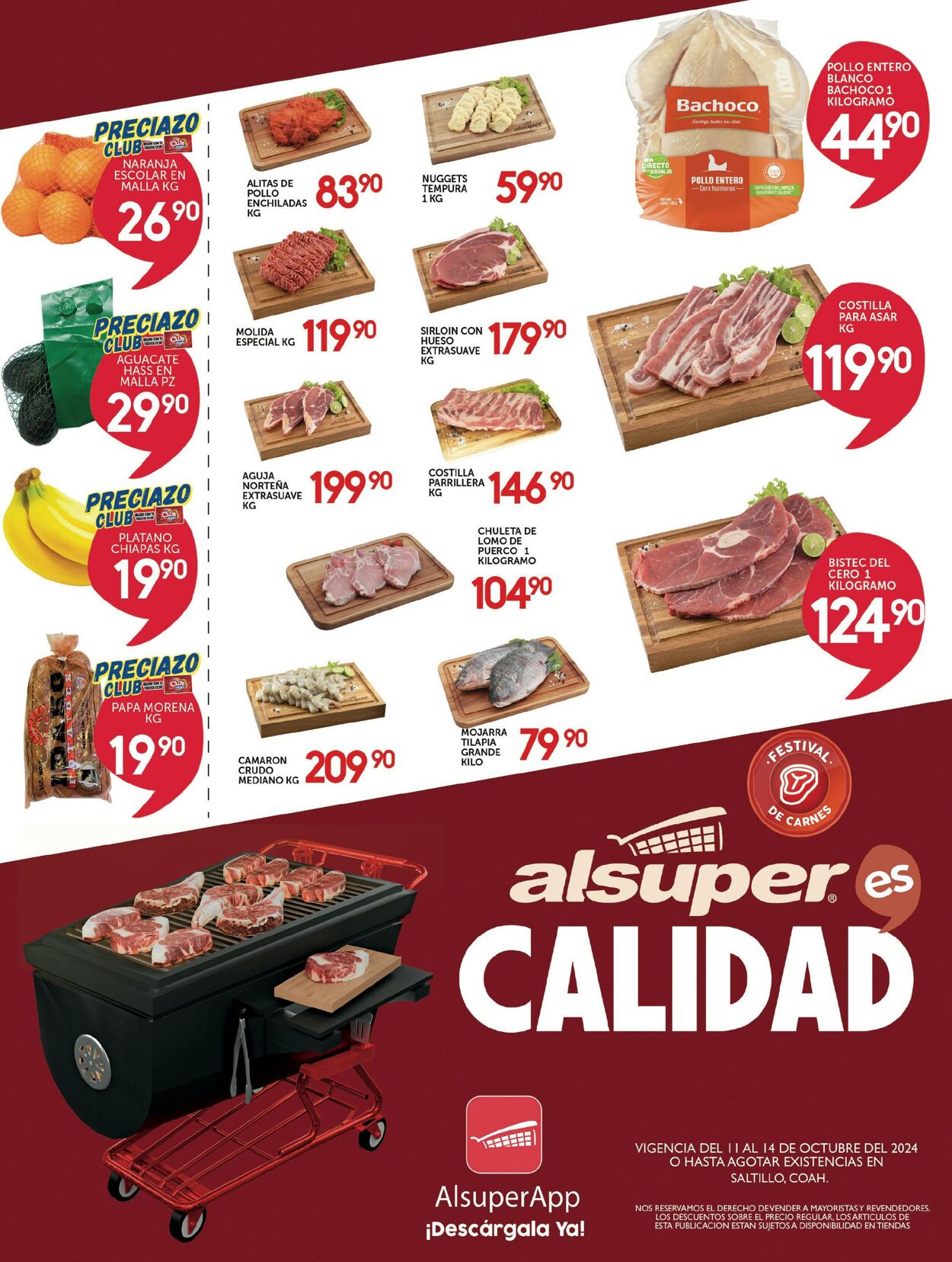 Catálogo Alsuper 11.10.2024 - 14.10.2024