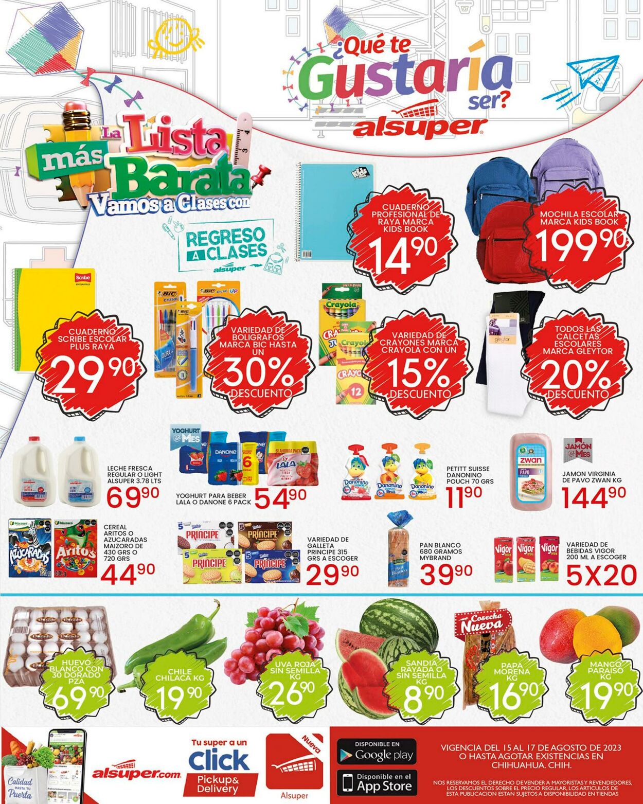 Catálogo Alsuper 15.08.2023 - 17.08.2023