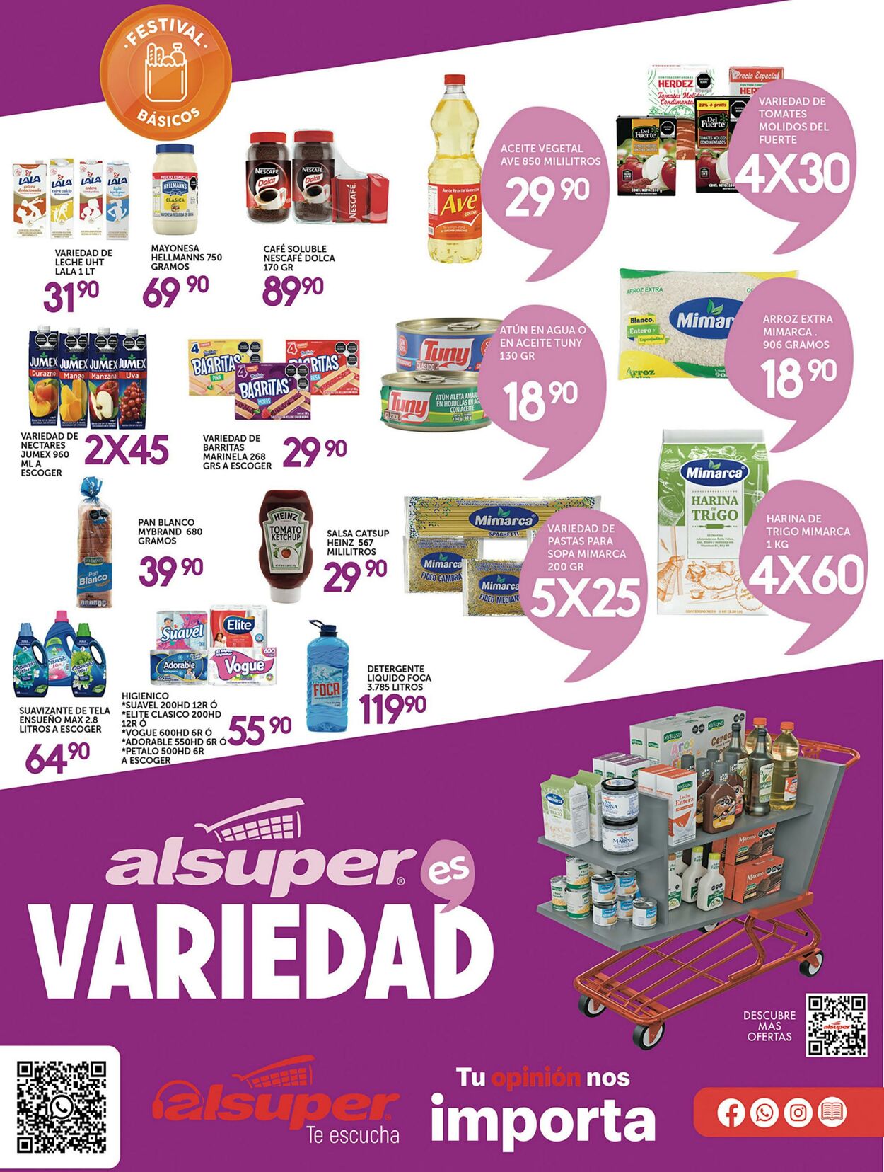 Catálogo Alsuper 04.10.2024 - 07.10.2024