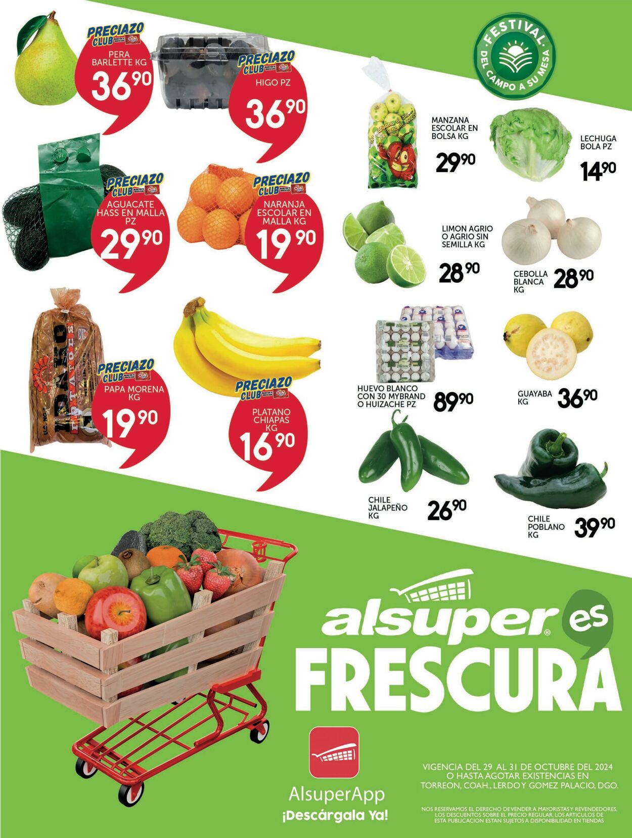 Catálogo Alsuper 29.10.2024 - 31.10.2024