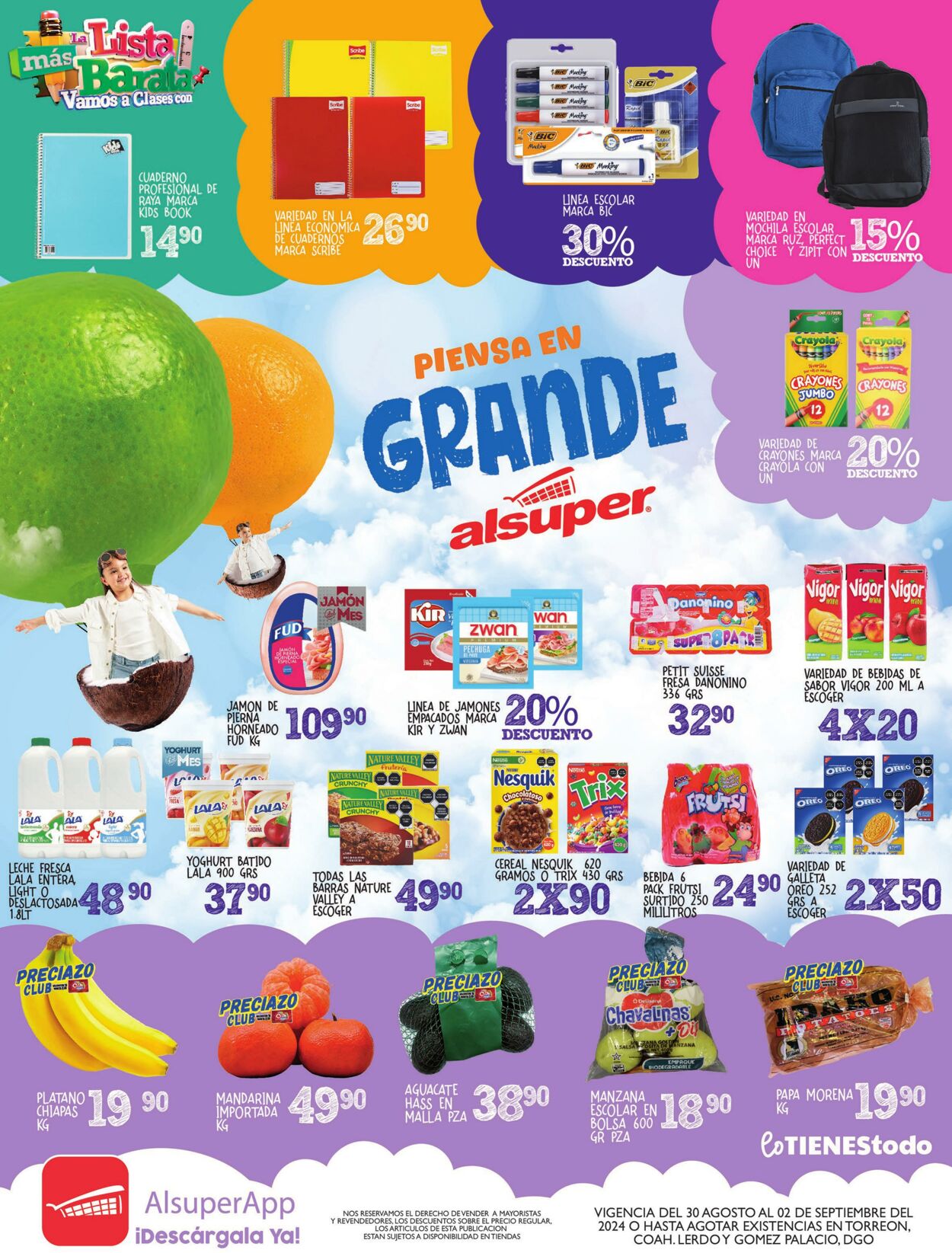 Catálogo Alsuper 30.08.2024 - 02.09.2024