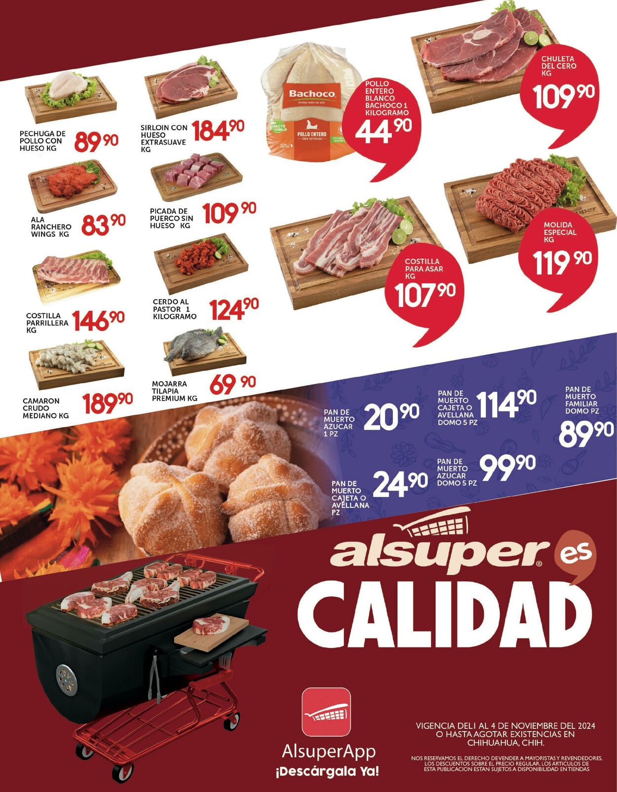 Catálogo Alsuper 01.11.2024 - 04.11.2024