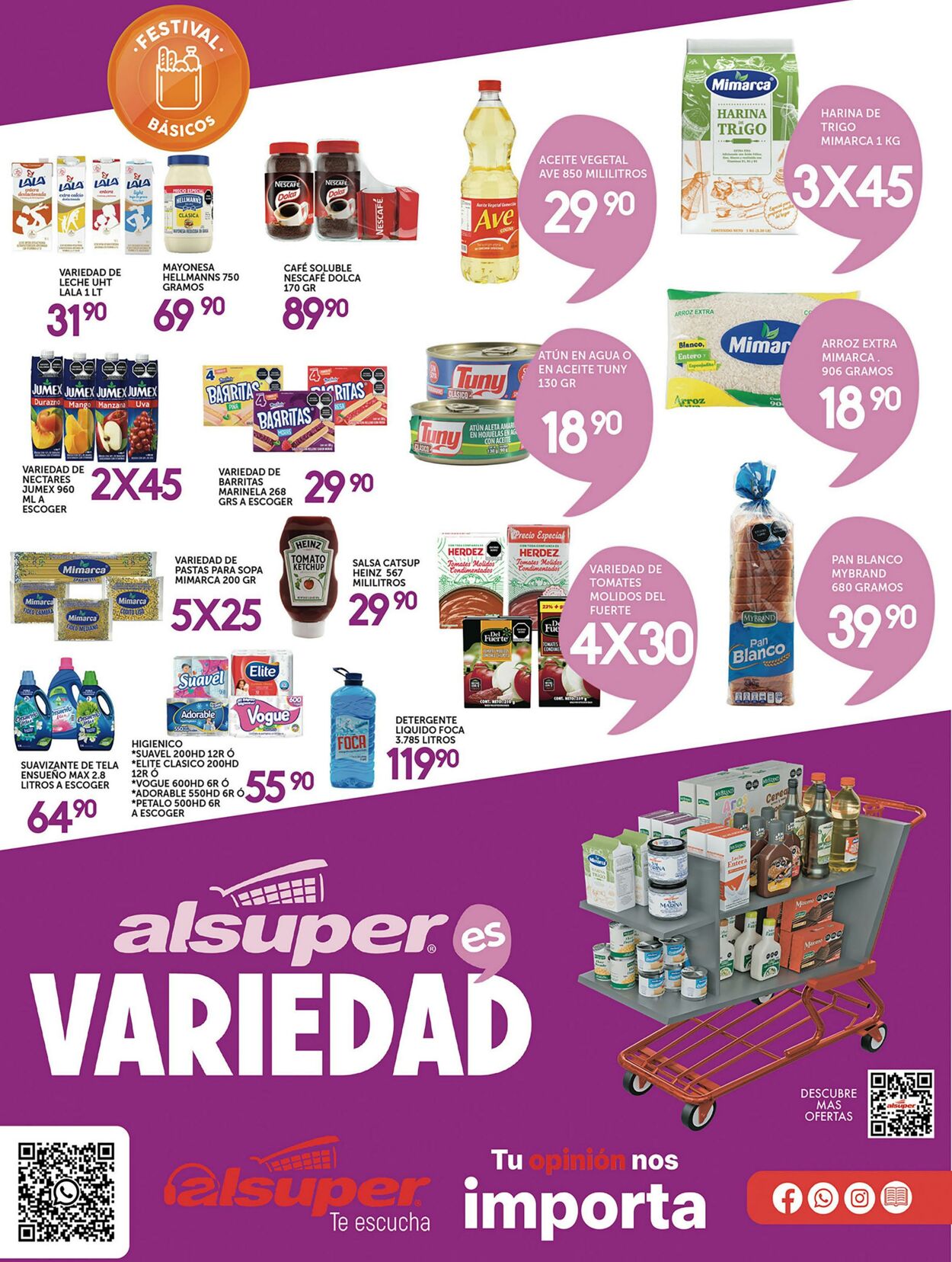 Catálogo Alsuper 04.10.2024 - 07.10.2024