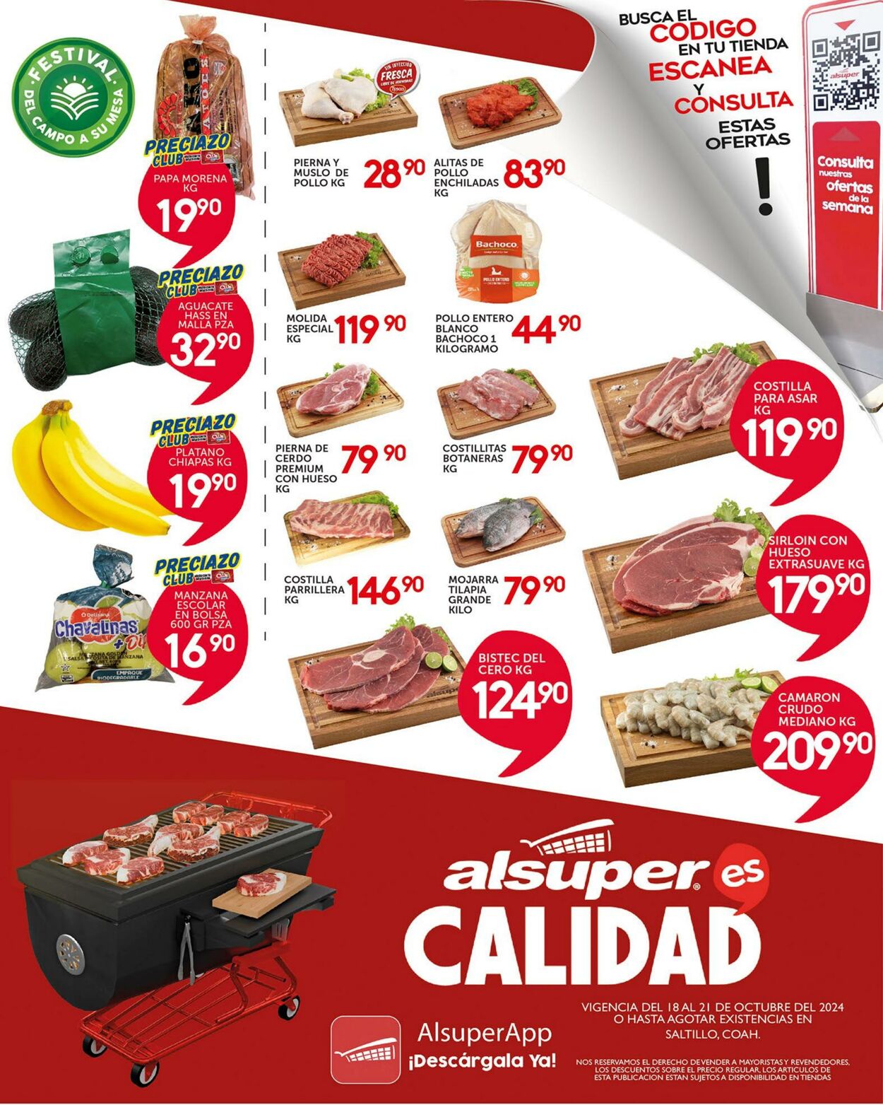 Catálogo Alsuper 18.10.2024 - 21.10.2024