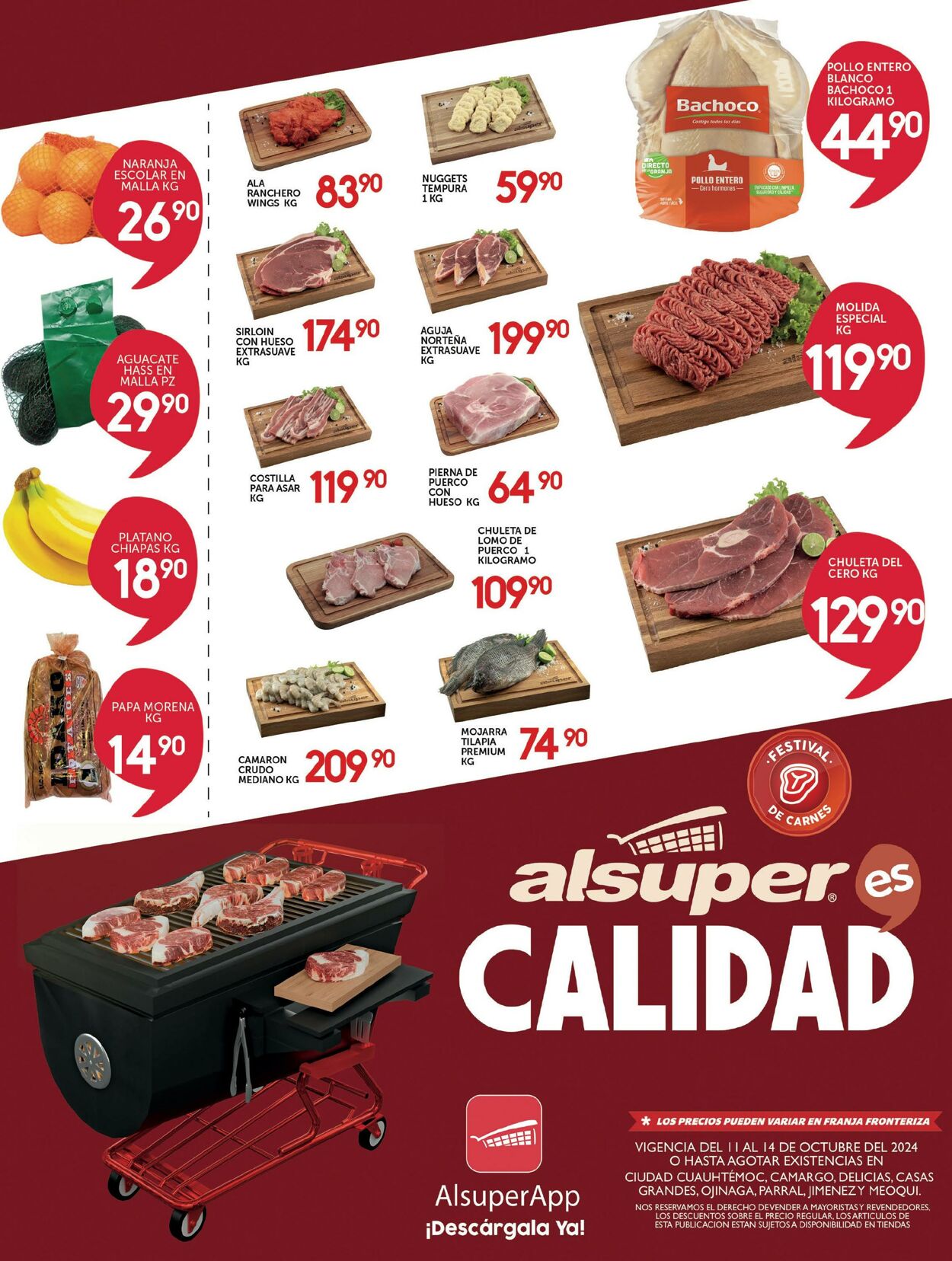 Catálogo Alsuper 11.10.2024 - 14.10.2024