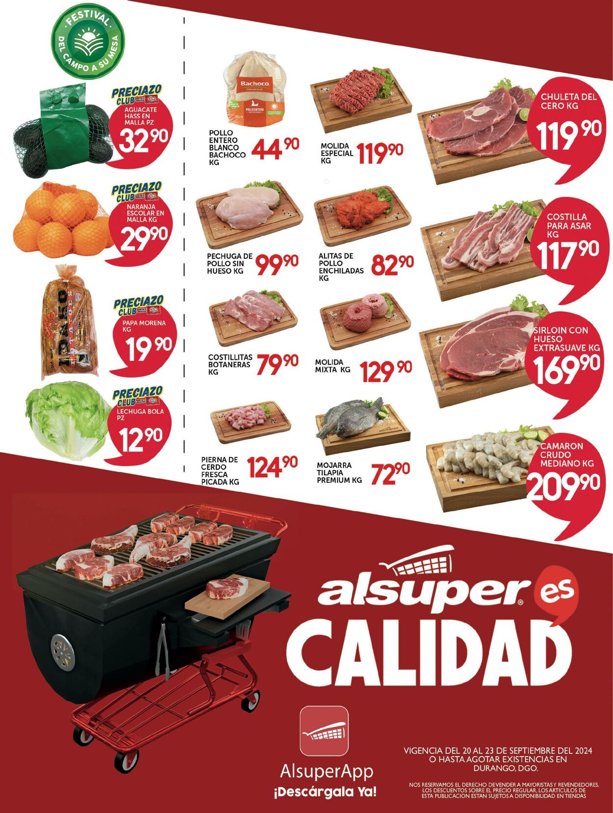 Catálogo Alsuper 20.09.2024 - 23.09.2024