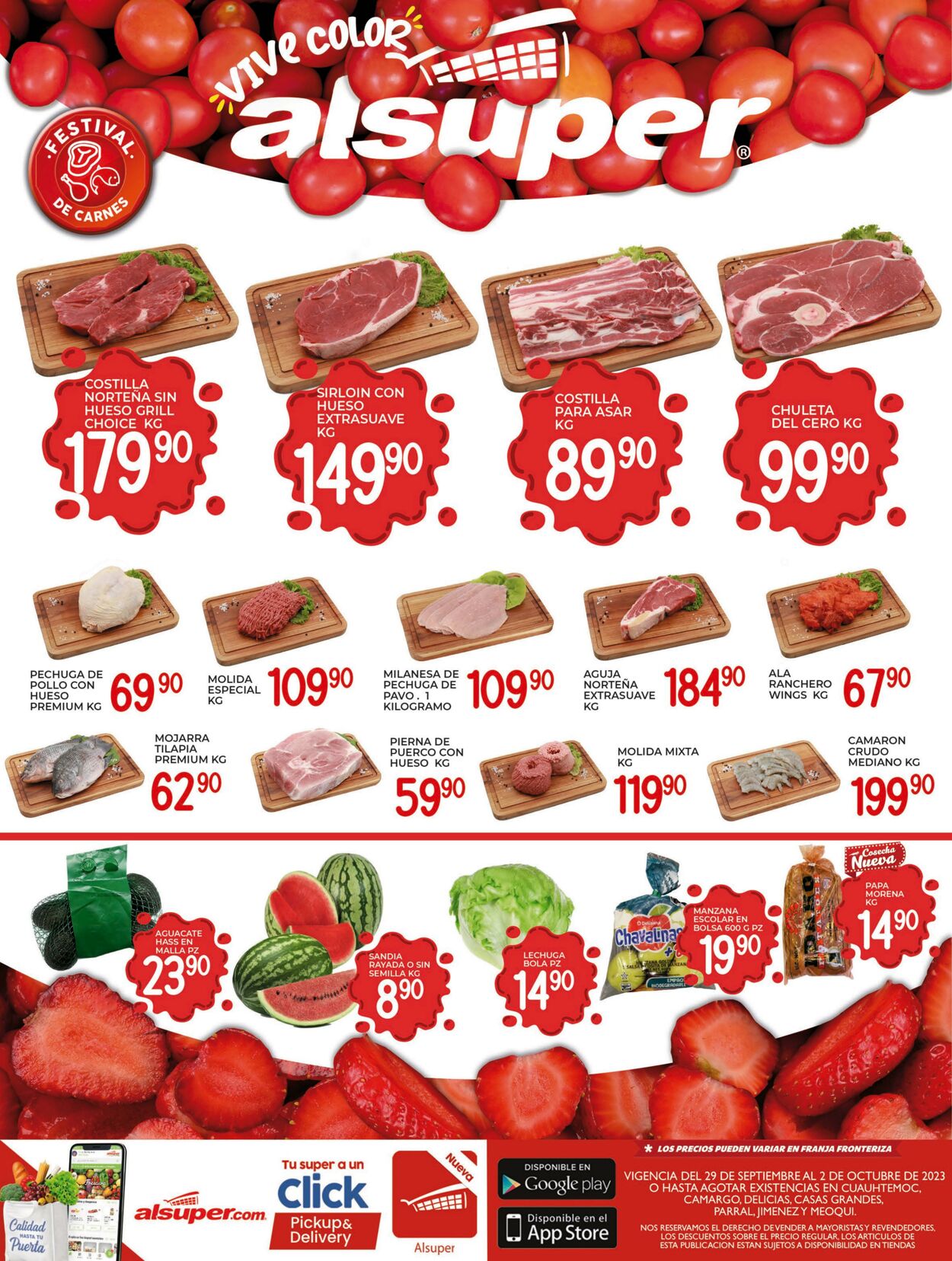 Catálogo Alsuper 29.09.2023 - 02.10.2023