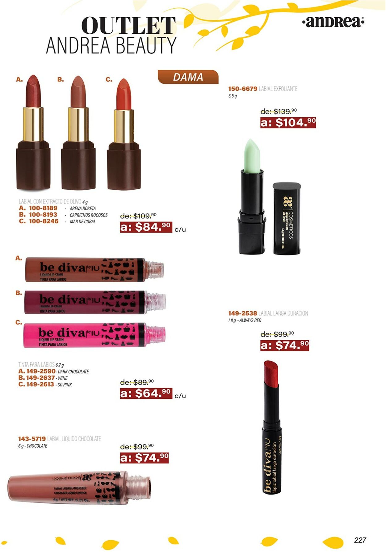 Catálogo Andrea 01.11.2021 - 01.01.2022