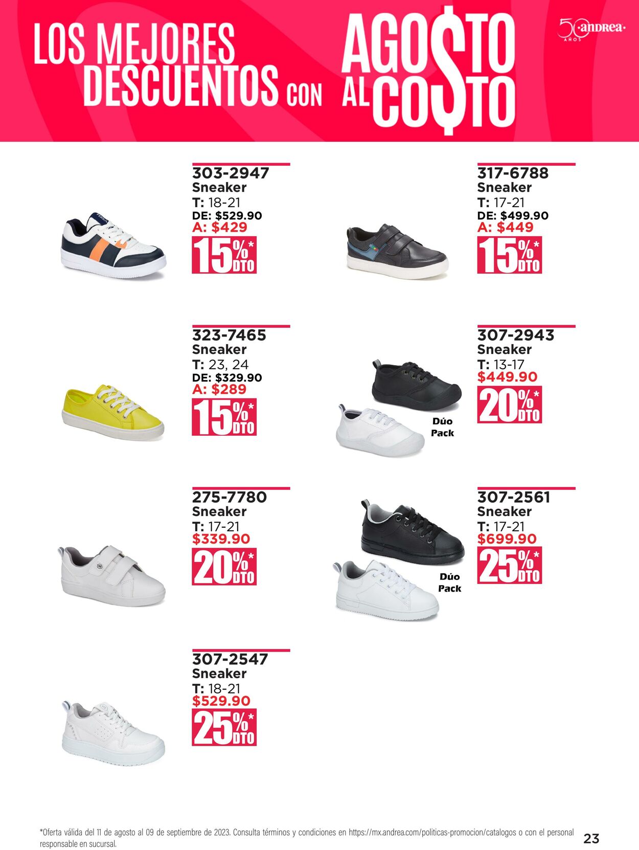 Catalogo andrea discount agosto septiembre 2020