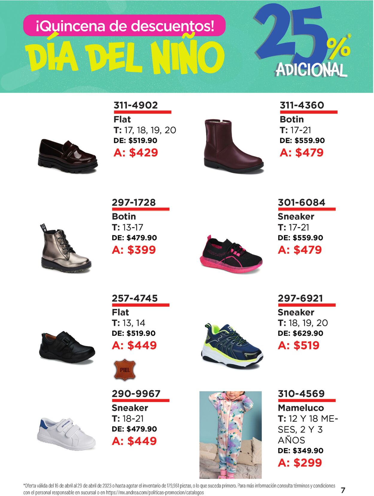 Catalogo andrea best sale abril 2020