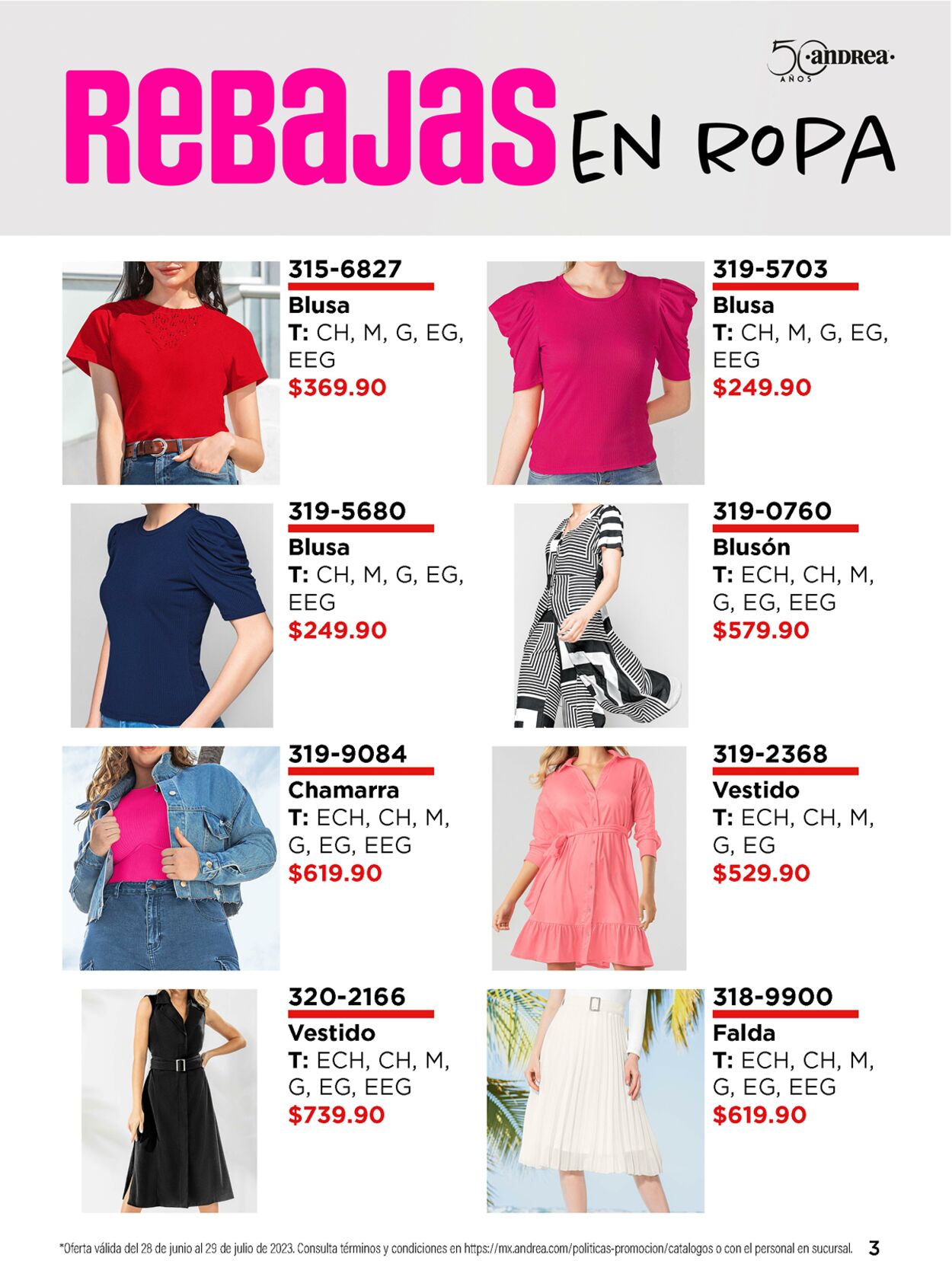 Blusas de catalogo andrea new arrivals