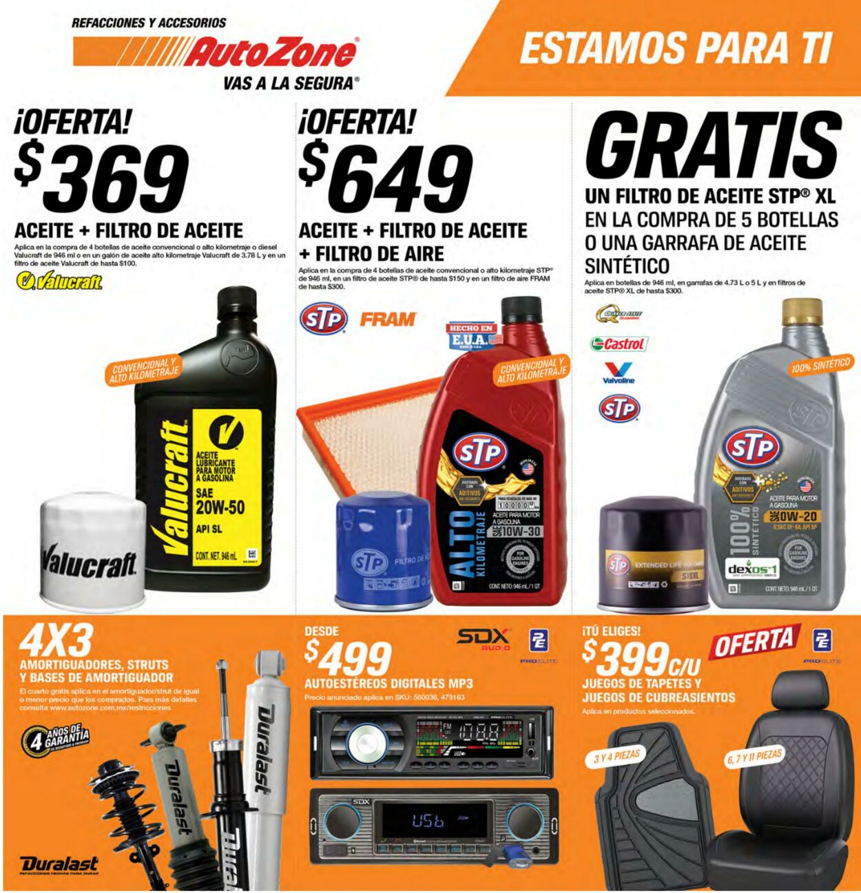 Catálogo AutoZone 30.07.2023 - 19.08.2023