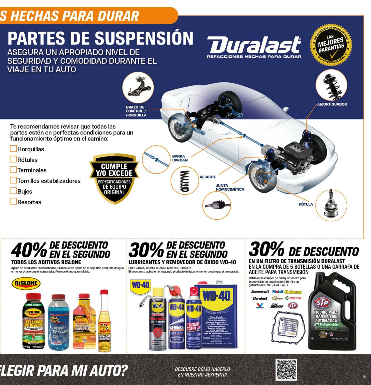 Catálogo AutoZone 12.05.2024 - 15.05.2024