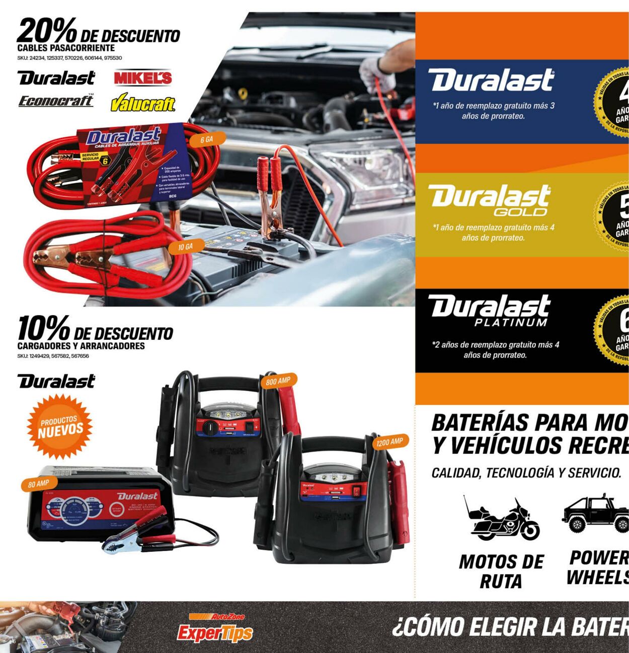 Catálogo AutoZone 12.05.2024 - 15.05.2024