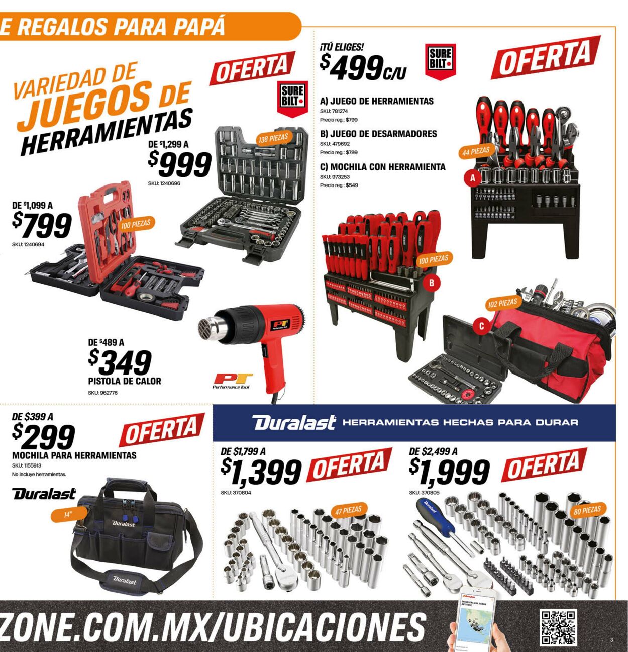 Catálogo AutoZone 12.05.2024 - 15.05.2024