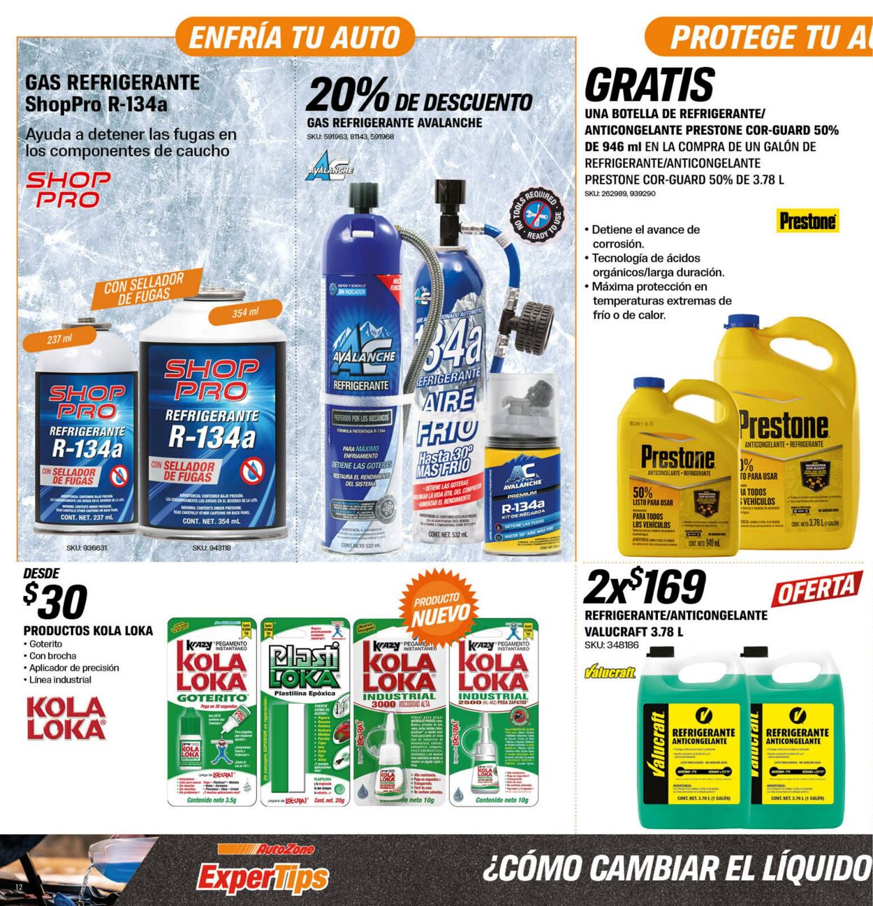 Catálogo AutoZone 12.05.2024 - 15.05.2024