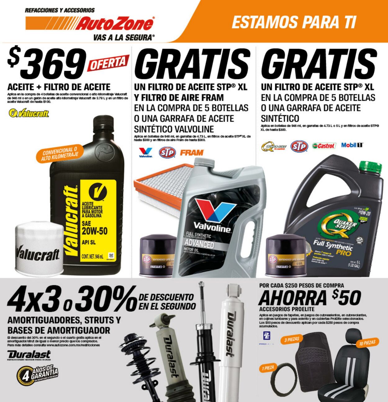 Catálogo AutoZone 27.08.2023 - 16.09.2023