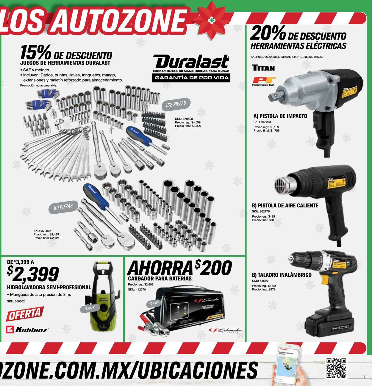Catálogo AutoZone 22.11.2022 - 31.12.2022