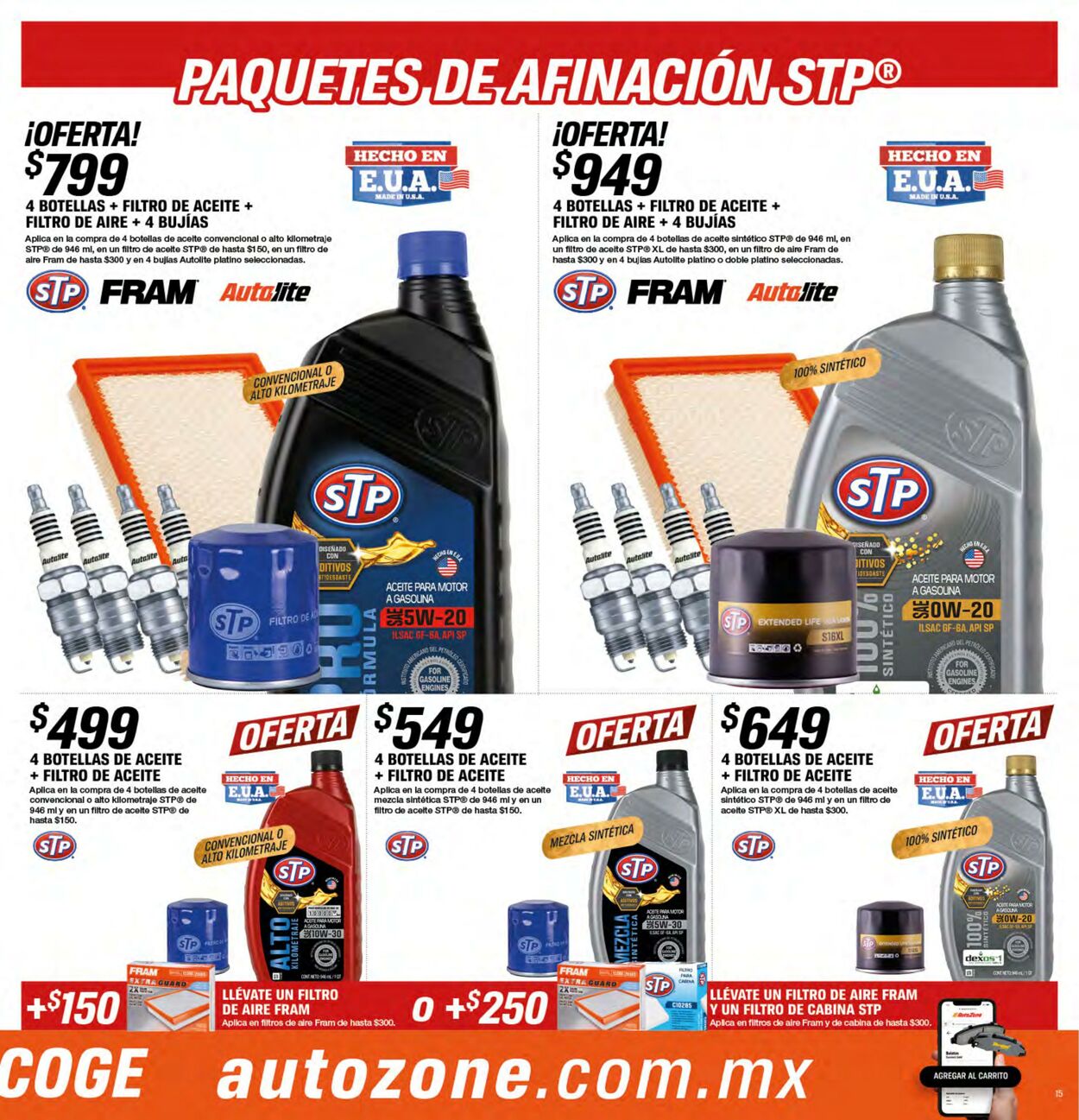 Catálogo AutoZone 21.11.2023 - 30.12.2023