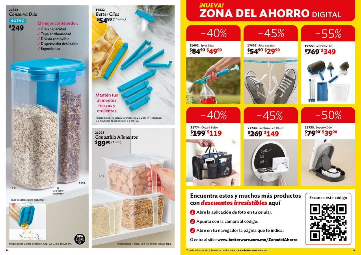 Catálogo Betterware 04.07.2022 - 30.07.2022