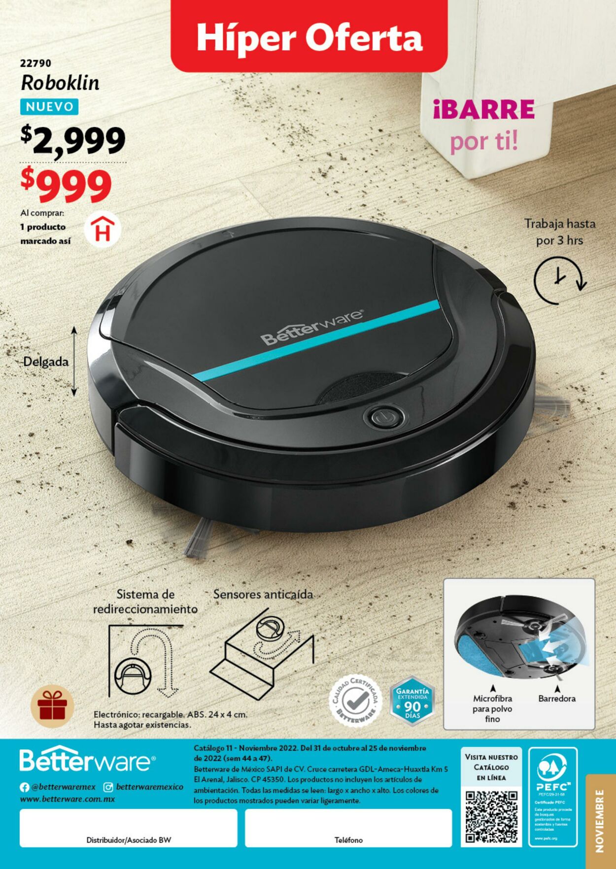 Catálogo Betterware 01.11.2022 - 25.11.2022