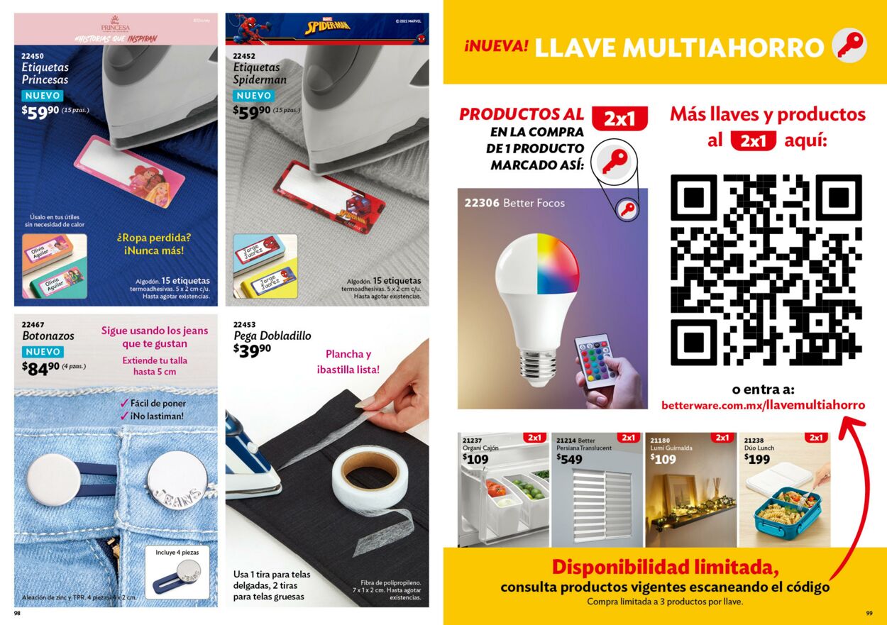 Catálogo Betterware 29.08.2022 - 01.10.2022