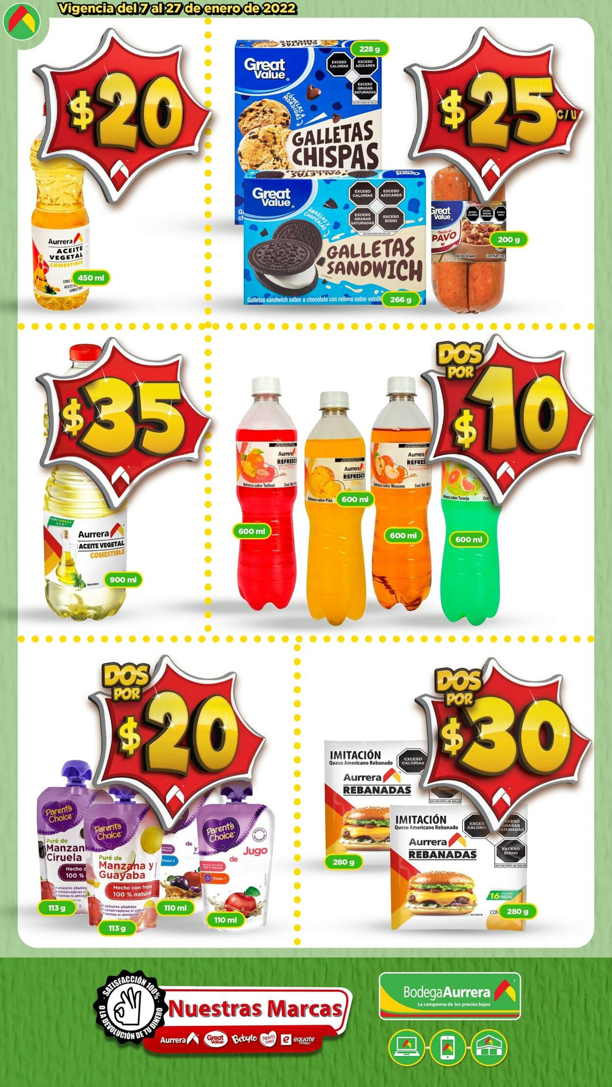 Catálogo Bodega Aurrera 07.01.2022 - 27.01.2022