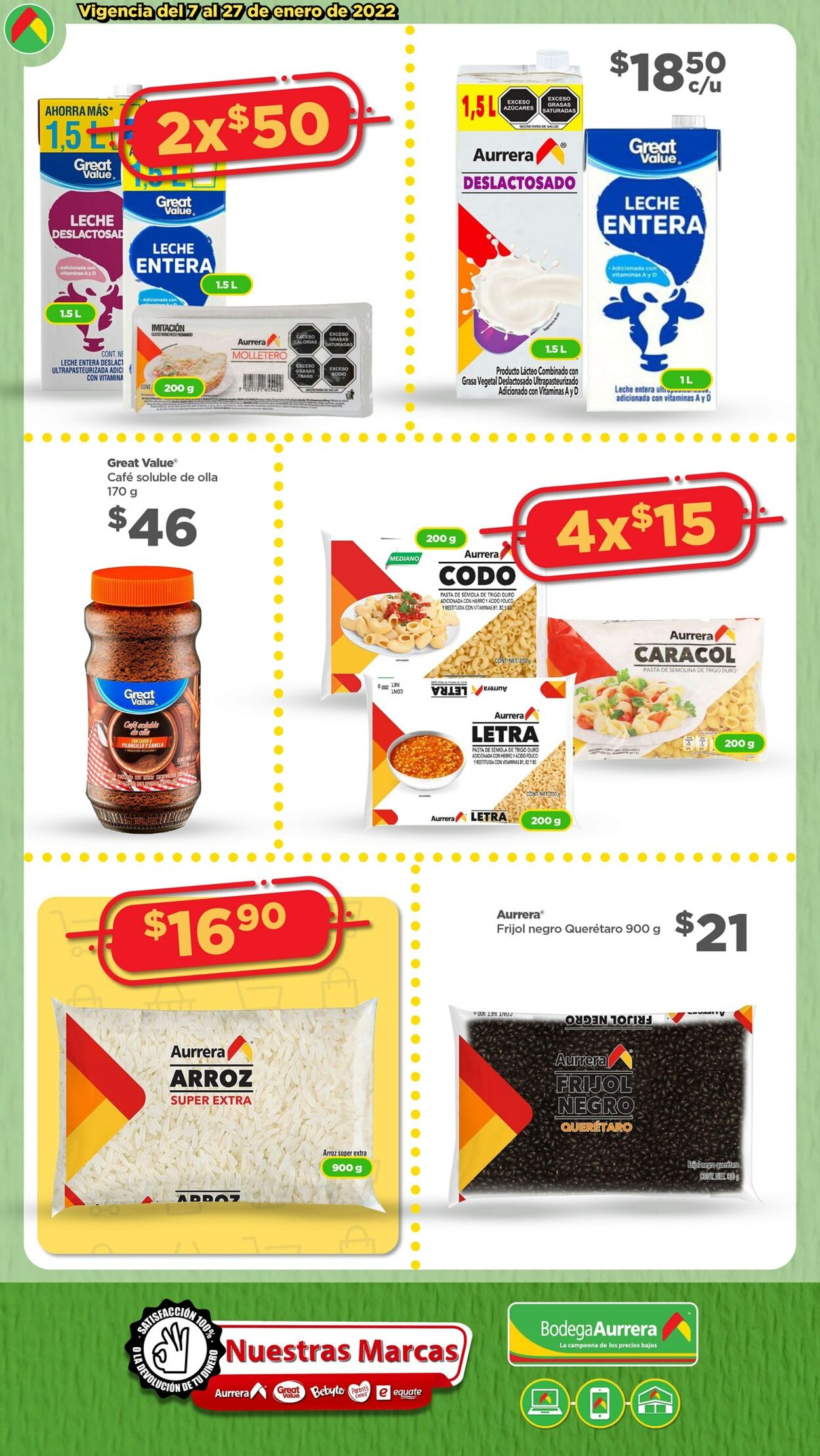 Catálogo Bodega Aurrera 07.01.2022 - 27.01.2022