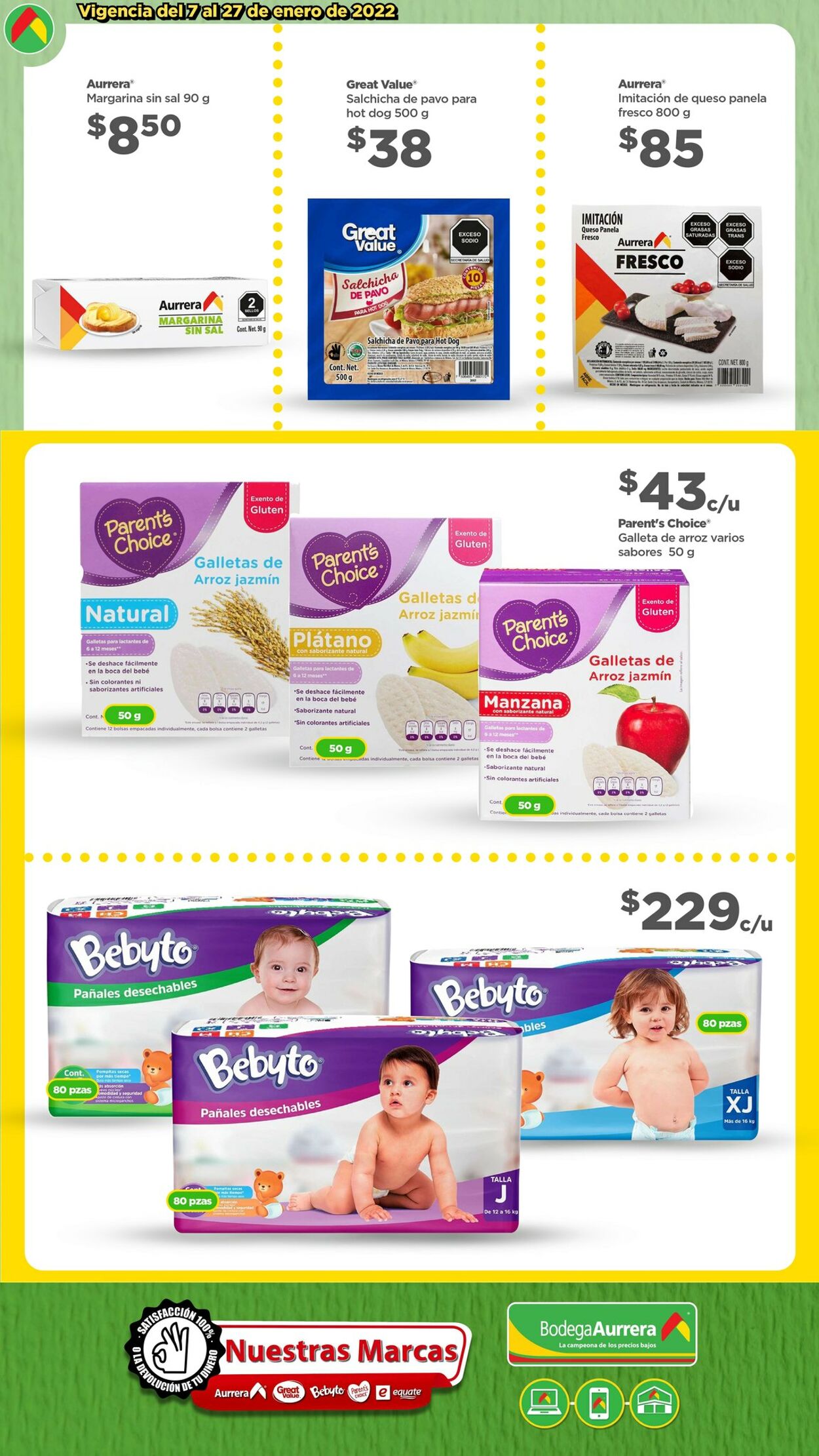 Catálogo Bodega Aurrera 07.01.2022 - 27.01.2022