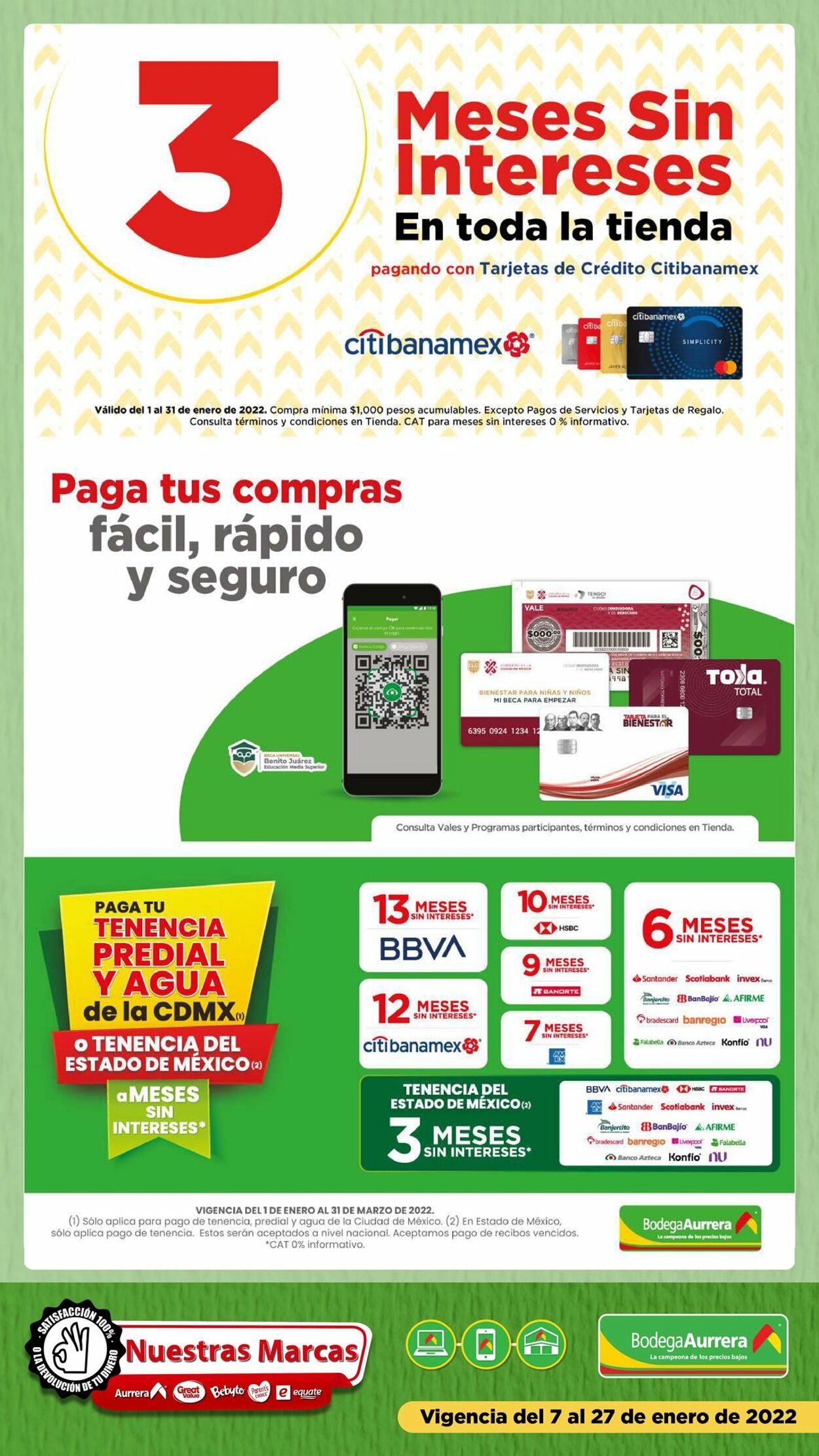 Catálogo Bodega Aurrera 07.01.2022 - 27.01.2022