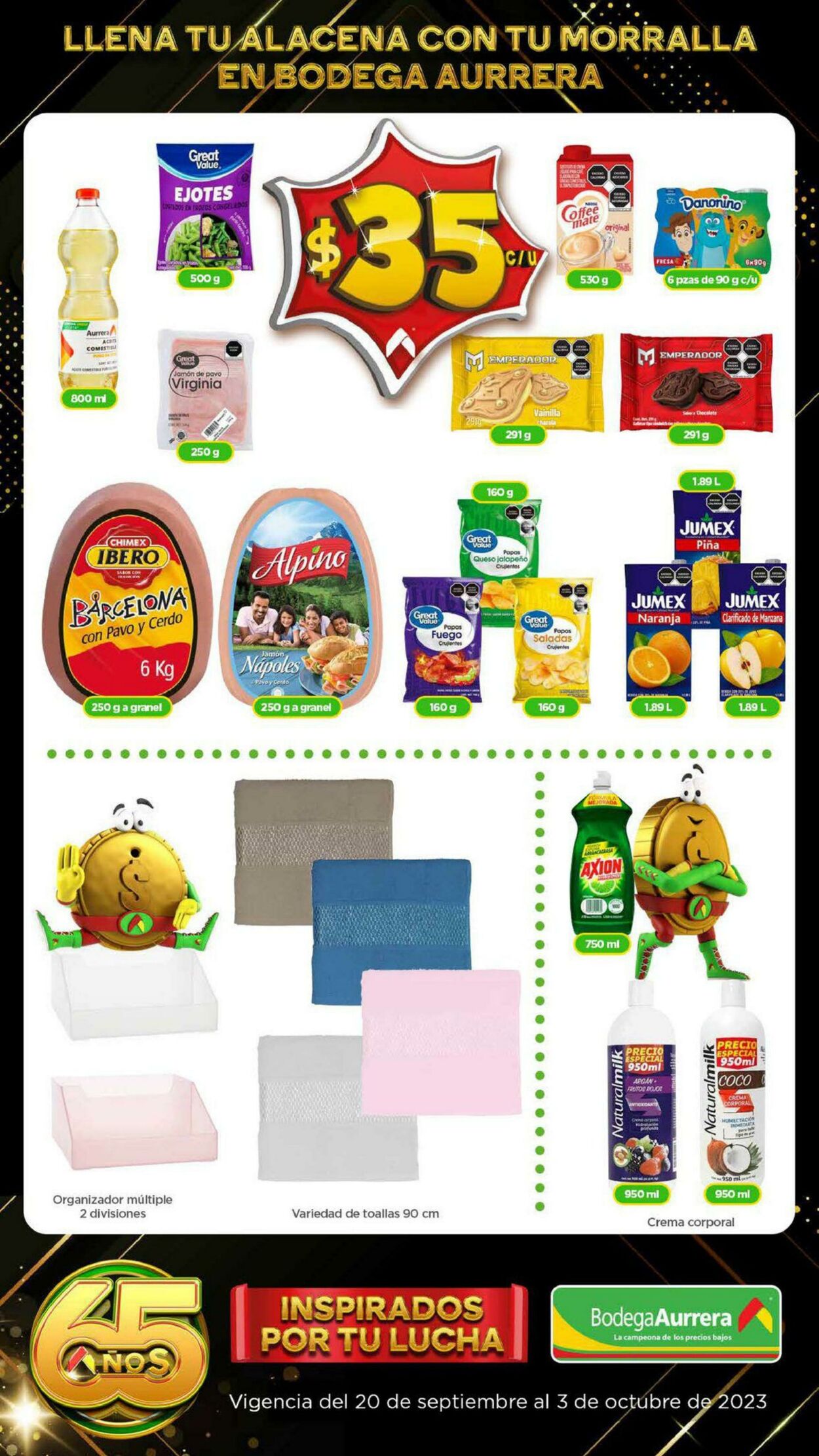 Catálogo Bodega Aurrera 21.09.2023 - 04.10.2023