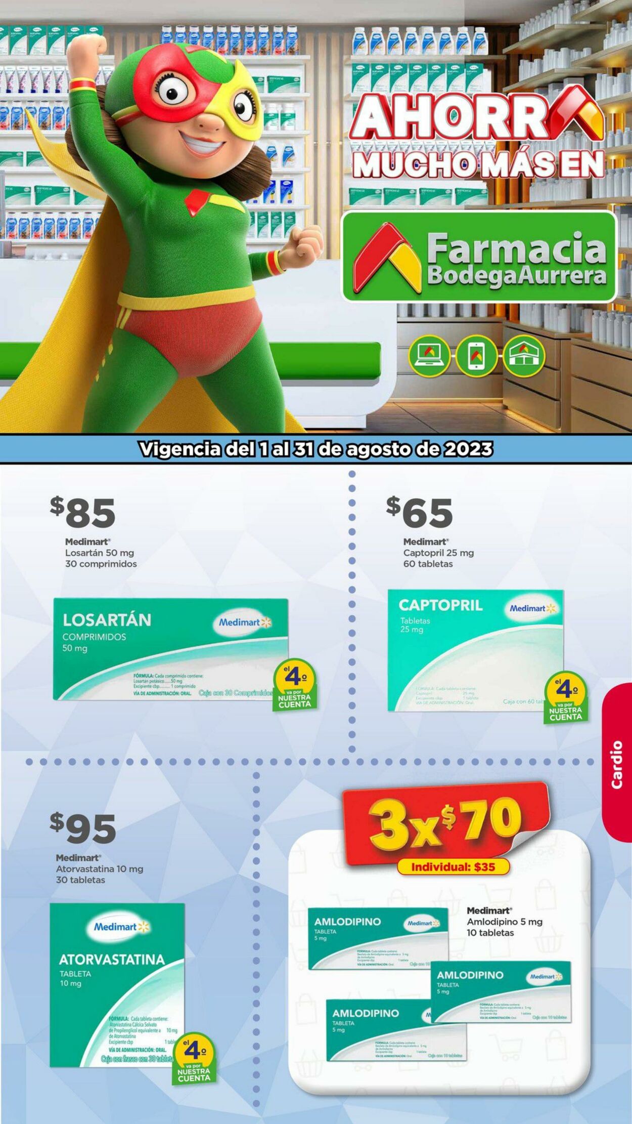 Catálogo Bodega Aurrera 01.08.2023 - 31.08.2023