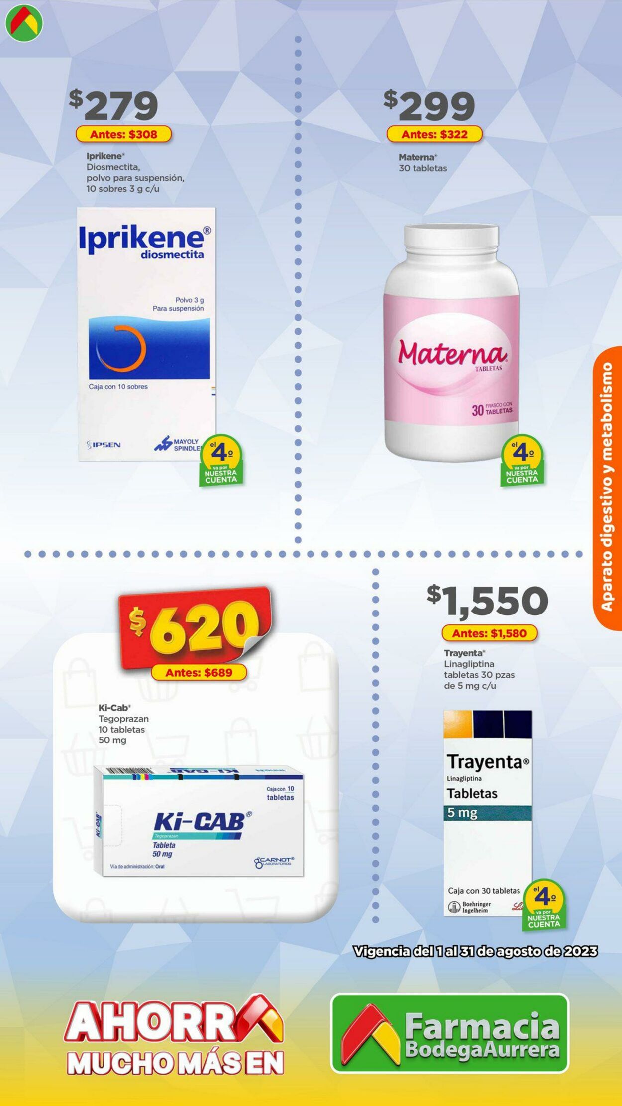 Catálogo Bodega Aurrera 01.08.2023 - 31.08.2023