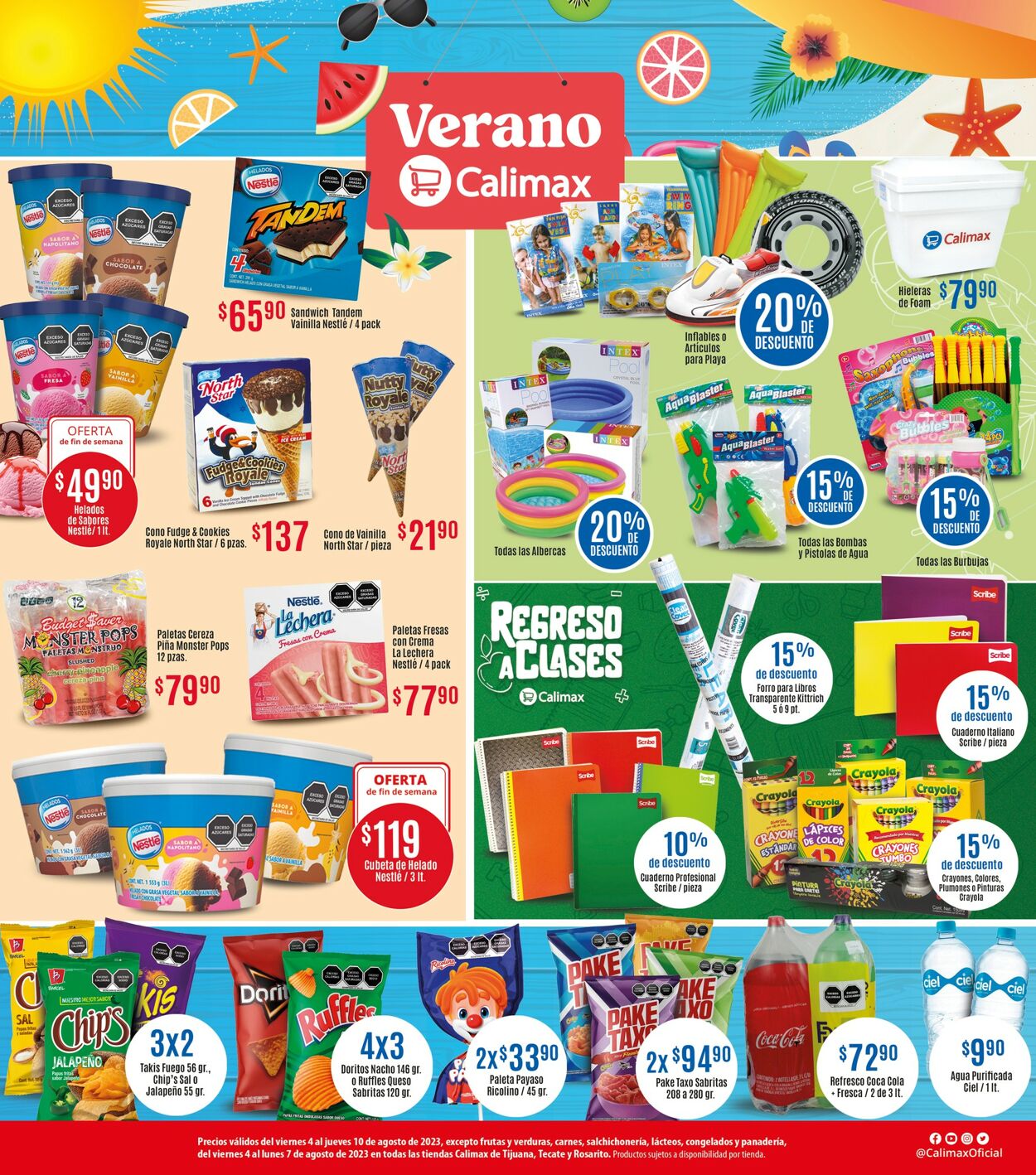 Catálogo Calimax 04.08.2023 - 10.08.2023